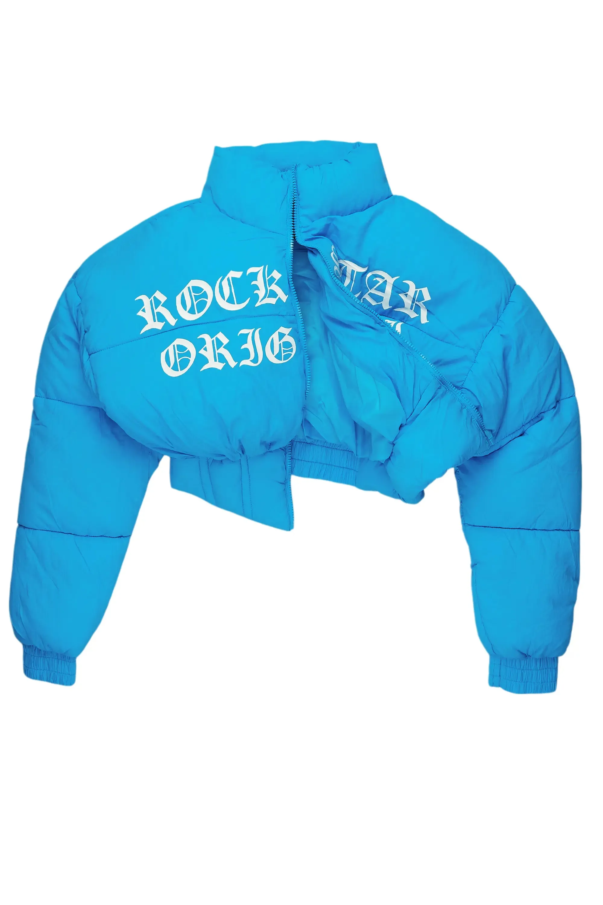 Samaiya Blue Corset Puffer Jacket sold by Rockstar Original product image thumbnail 2
