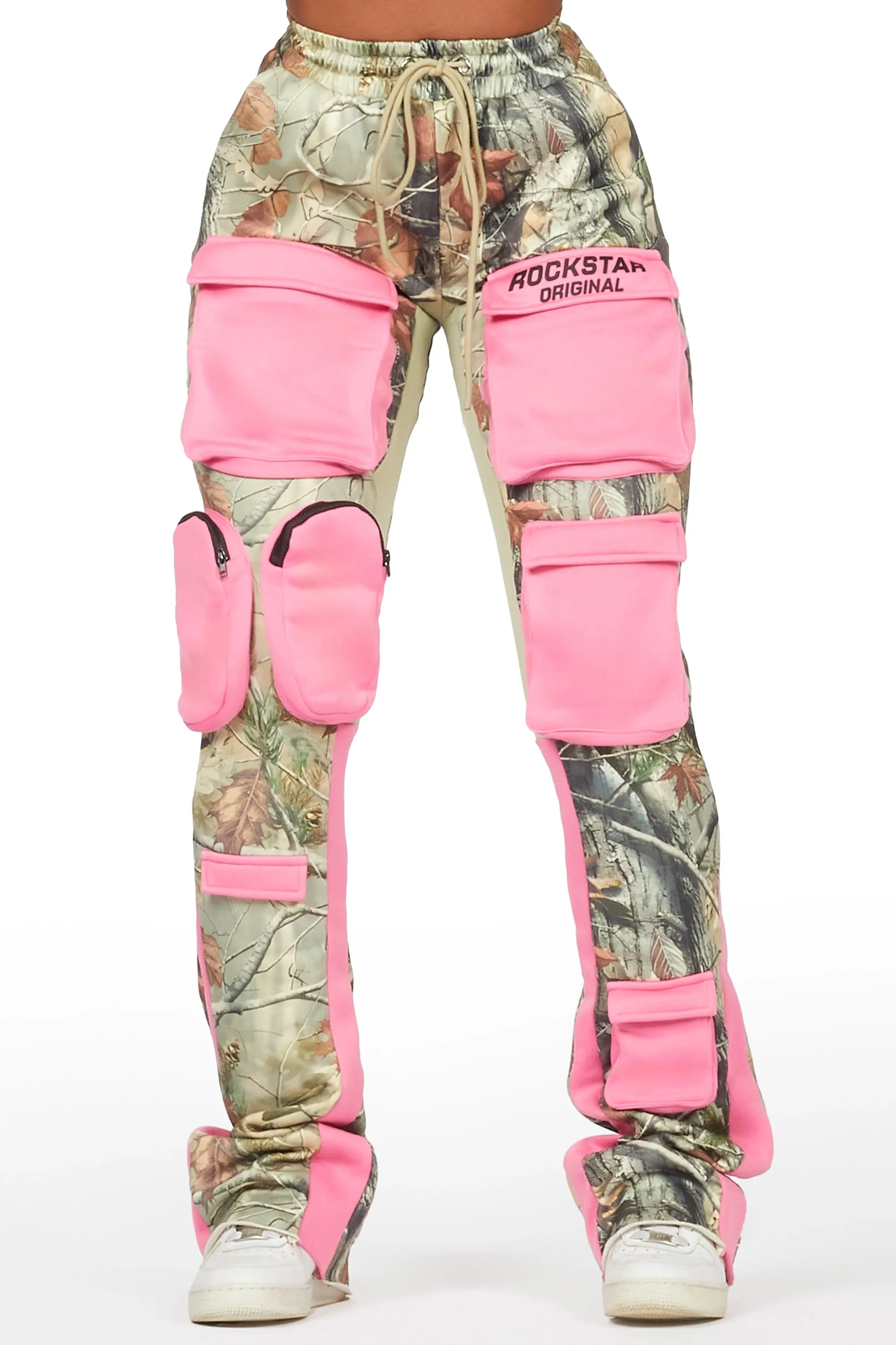 Norika Tree Camo Stacked Track Pant | Parallel