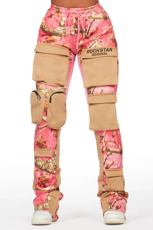 Norika Tree Camo Stacked Track Pant | Parallel