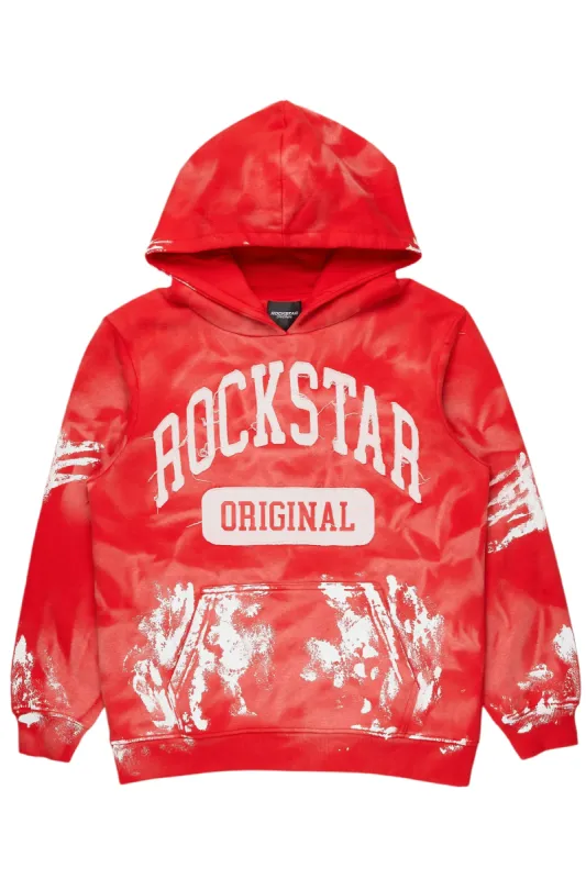 Karlo Red Graphic Painter Hoodie sold by Rockstar Original