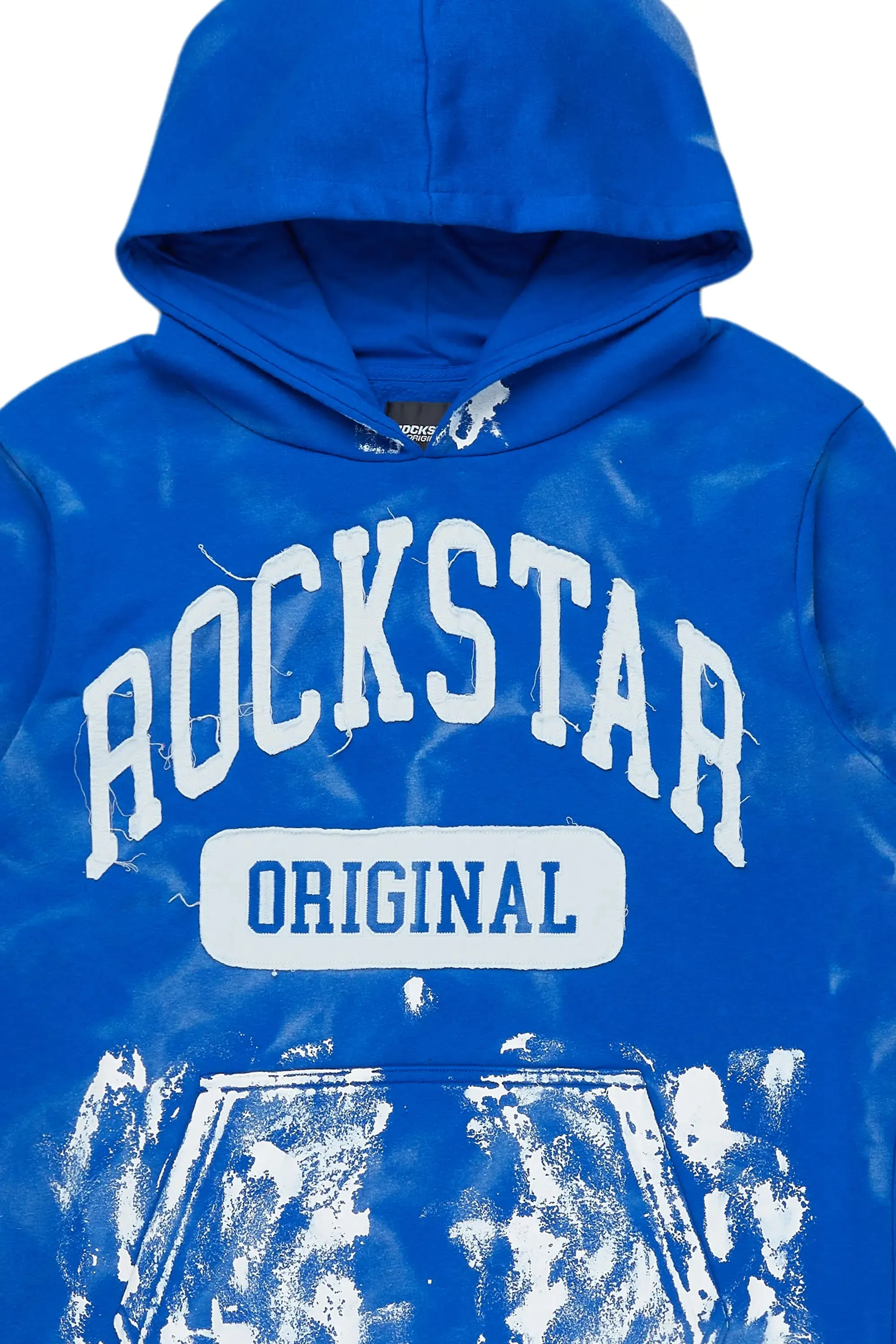 Karlo Royal Blue Graphic Painter Hoodie sold by Rockstar Original product image thumbnail 2