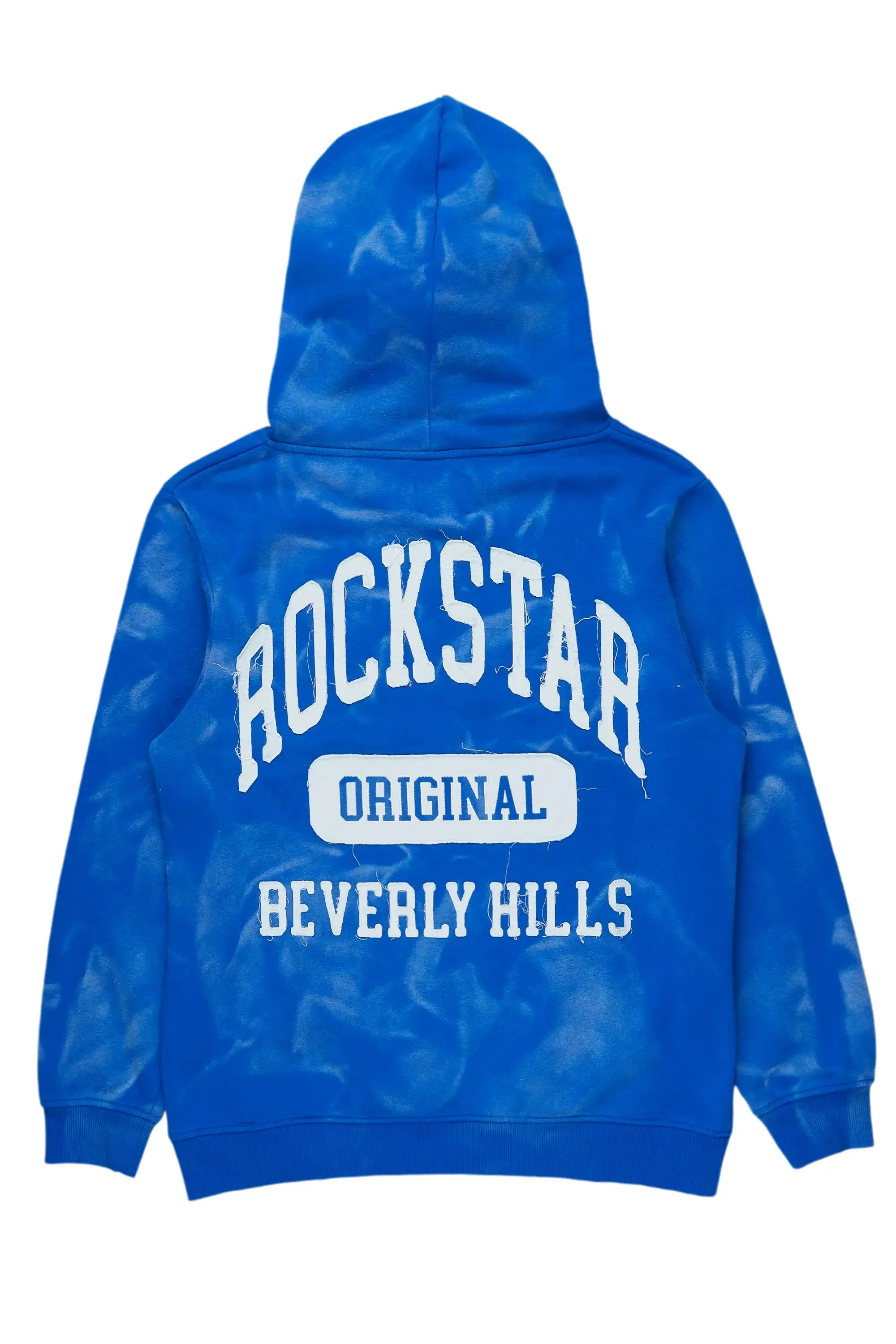 Karlo Royal Blue Graphic Painter Hoodie sold by Rockstar Original product image thumbnail 3