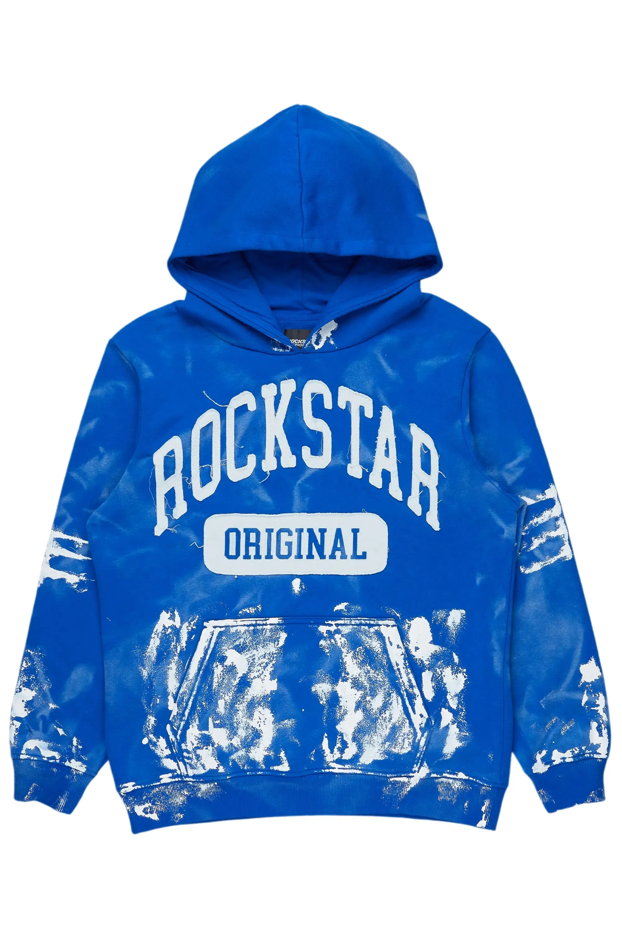Karlo Royal Blue Graphic Painter Hoodie sold by Rockstar Original