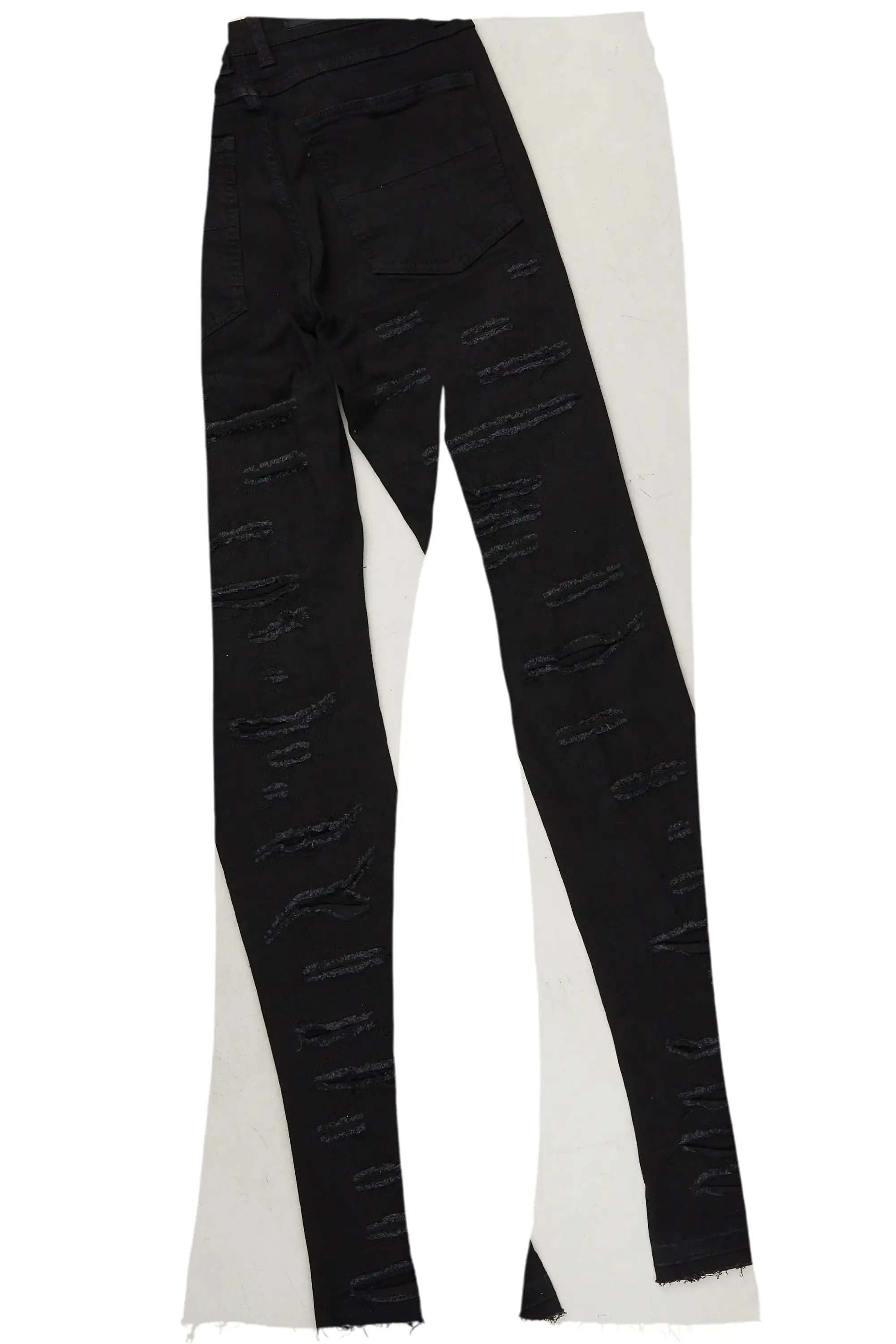 Filip Black Hoodie/Stacked Flare Jean Bundle sold by Rockstar Original product image thumbnail 4