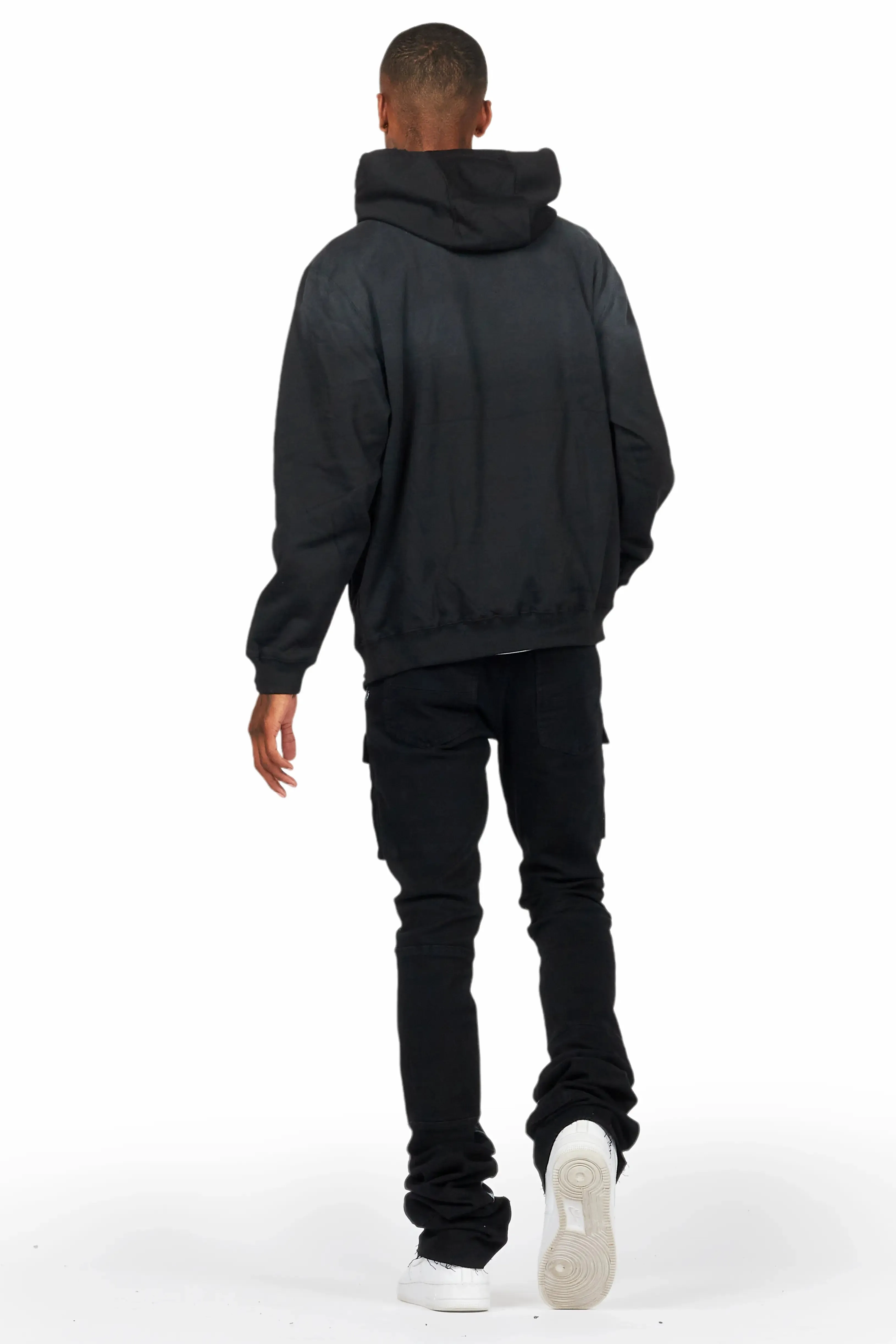 Tarl Black Hoodie/Super Stacked Flare Jean Bundle sold by Rockstar Original product image thumbnail 4