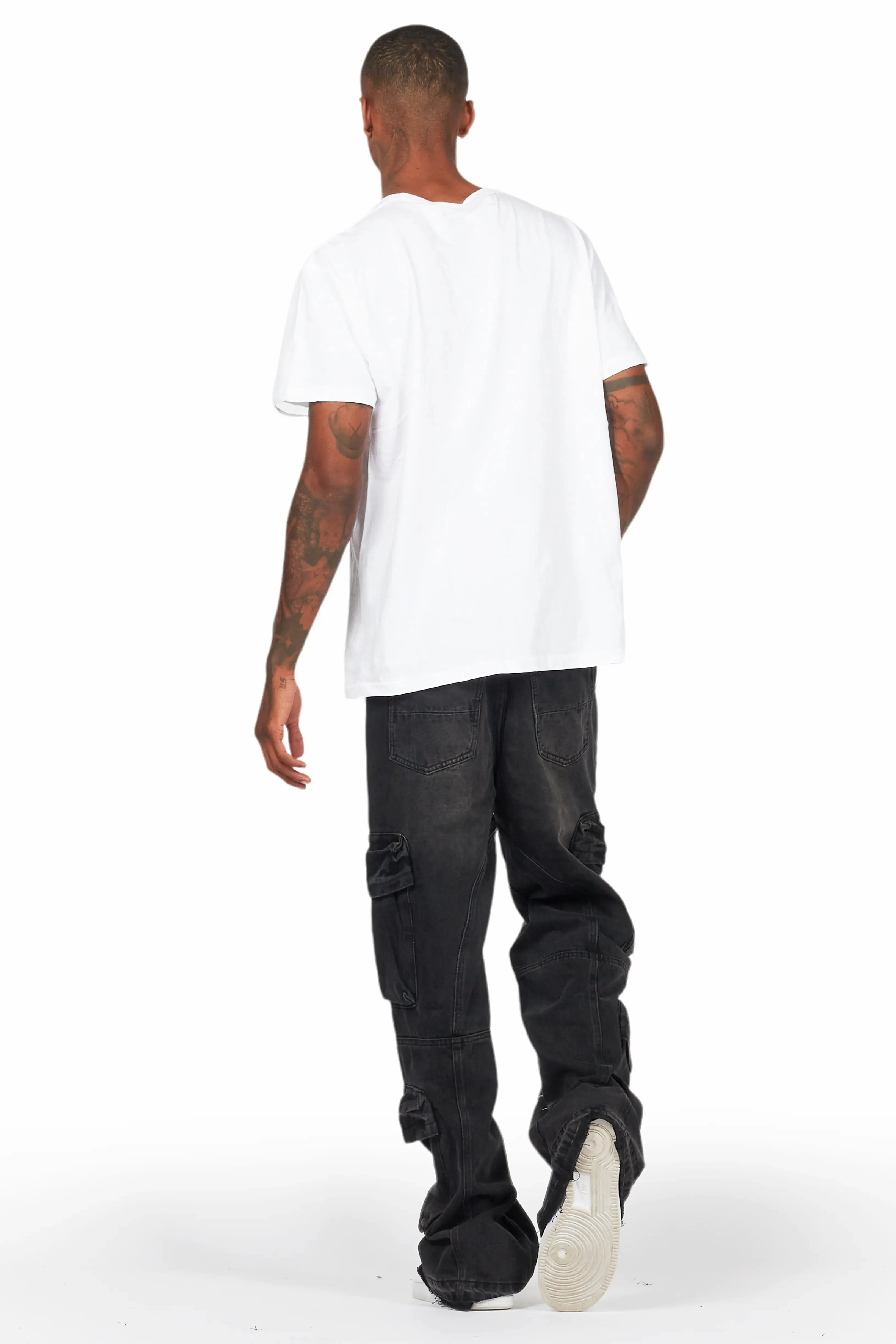 Alary Painter Black Baggy Fit Cargo Jean sold by Rockstar Original product image thumbnail 5