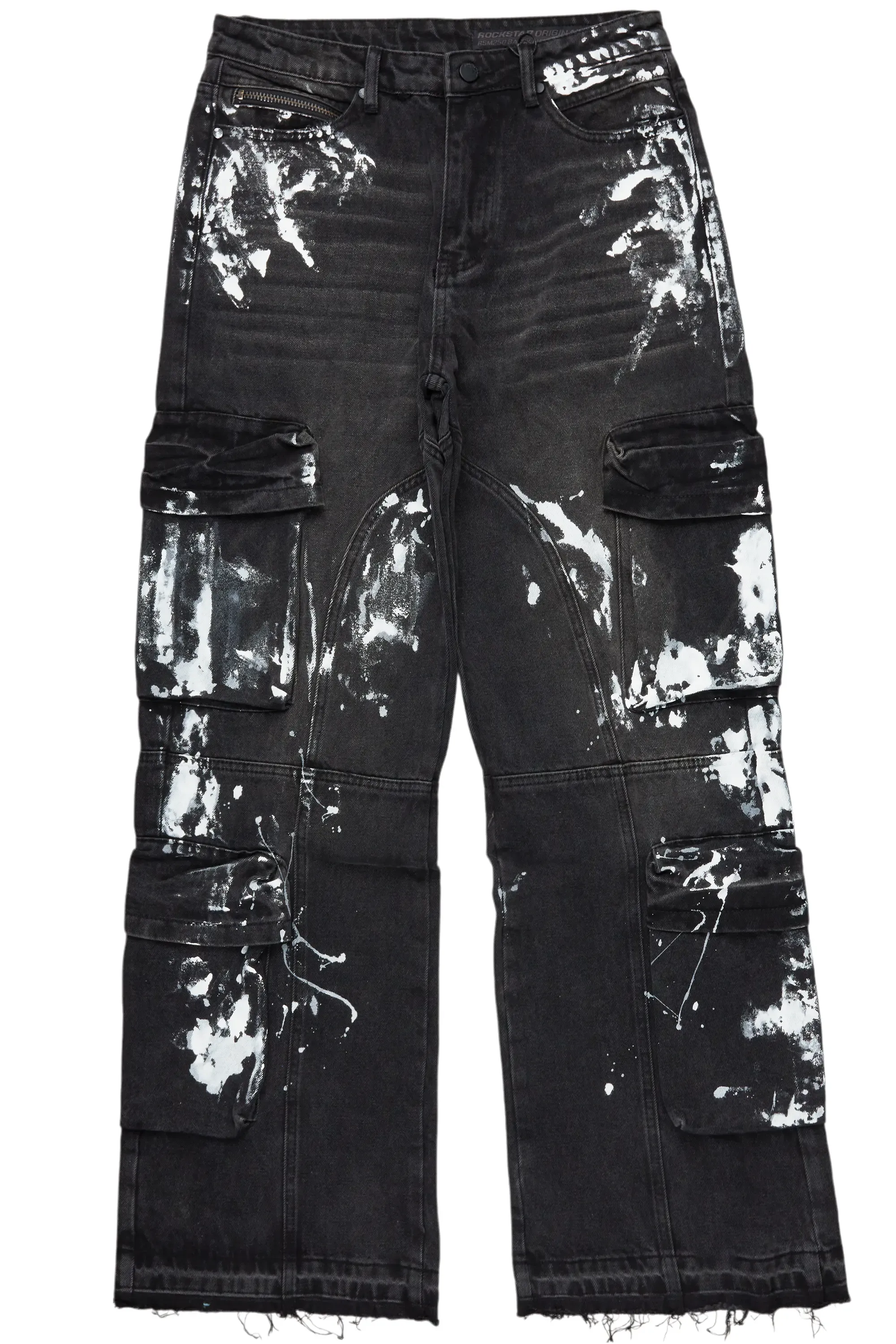 Alary Painter Black Baggy Fit Cargo Jean sold by Rockstar Original product image thumbnail 2