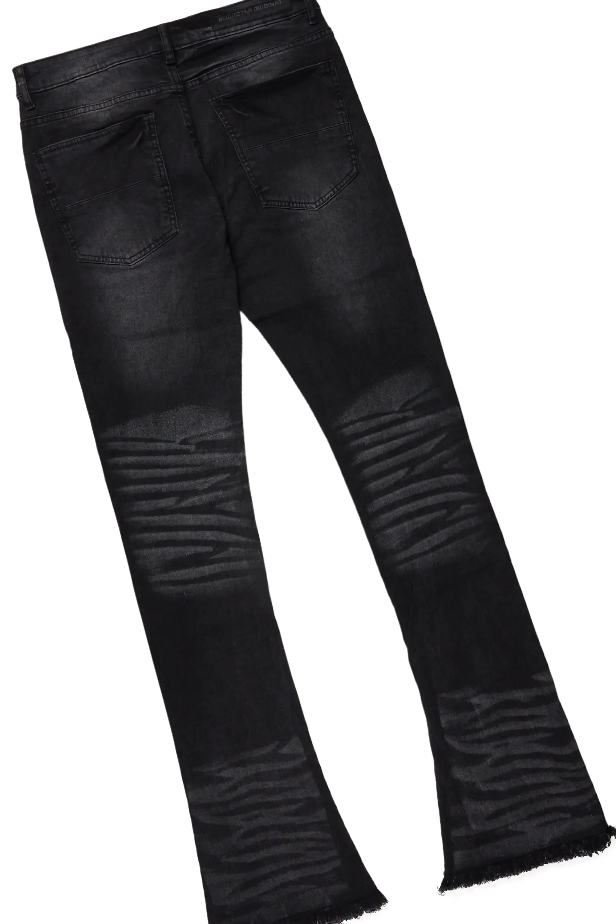 Shoota Grey Hoodie & Florence Stacked Flare Jean Bundle sold by Rockstar Original product image thumbnail 4