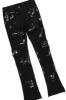 Tarl Black T-Shirt/Stacked Flare Jean Bundle sold by Rockstar Original