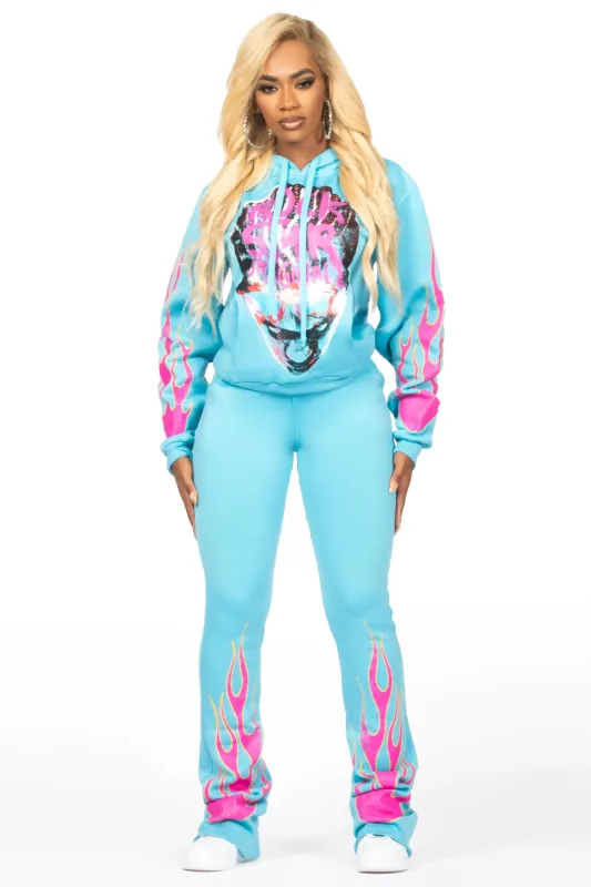 Marielos Ice Blue Super Stacked Trackset sold by Rockstar Original