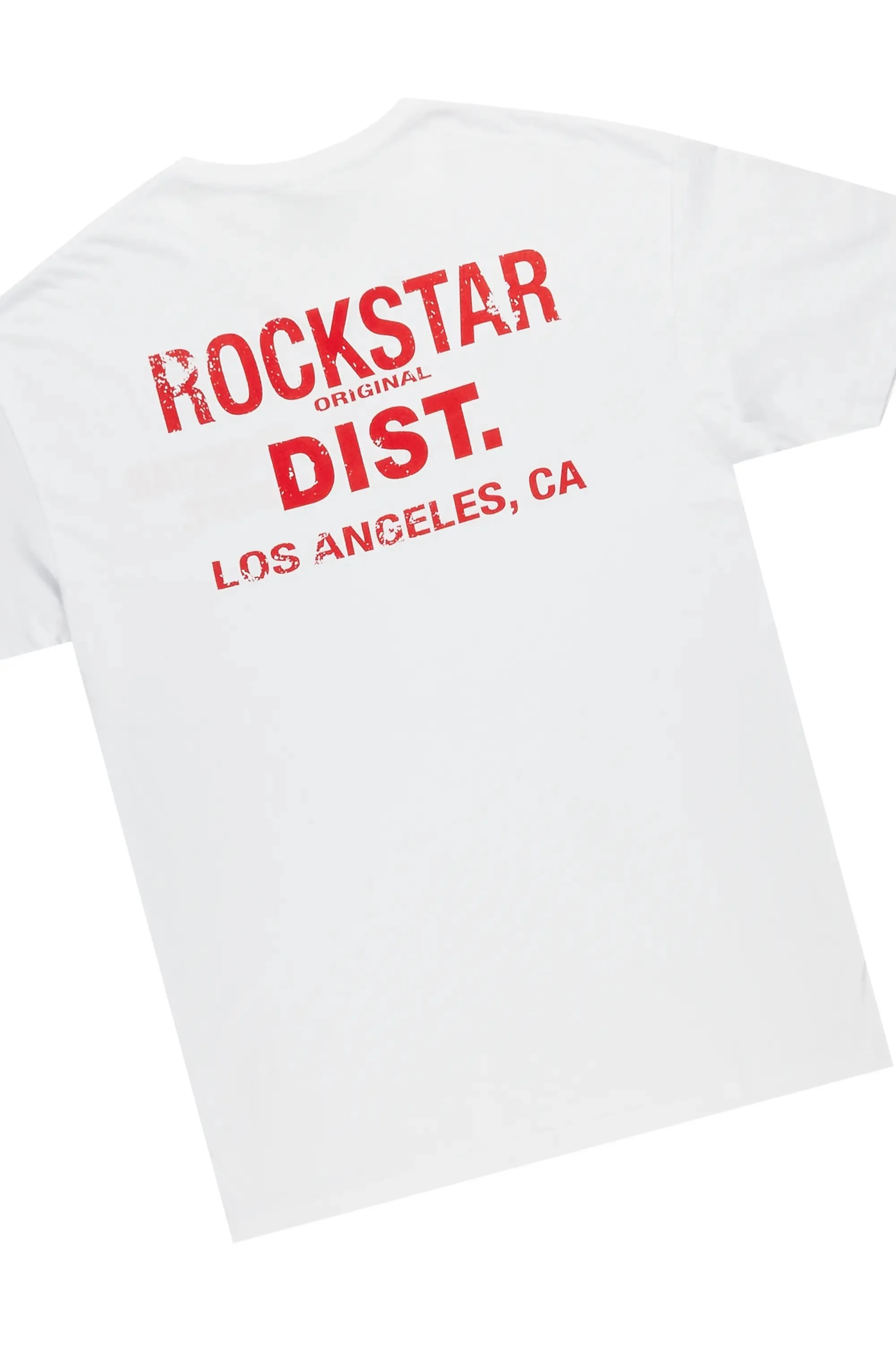 Lake White/Red T-Shirt/Stacked Flare Cargo Jean Bundle sold by Rockstar Original product image thumbnail 3