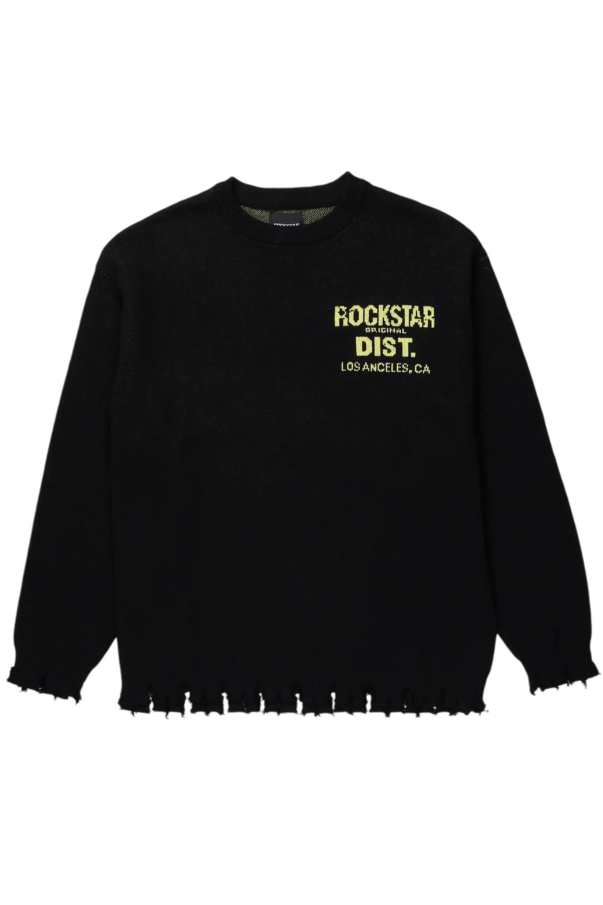 Lake Black Knit Sweater sold by Rockstar Original