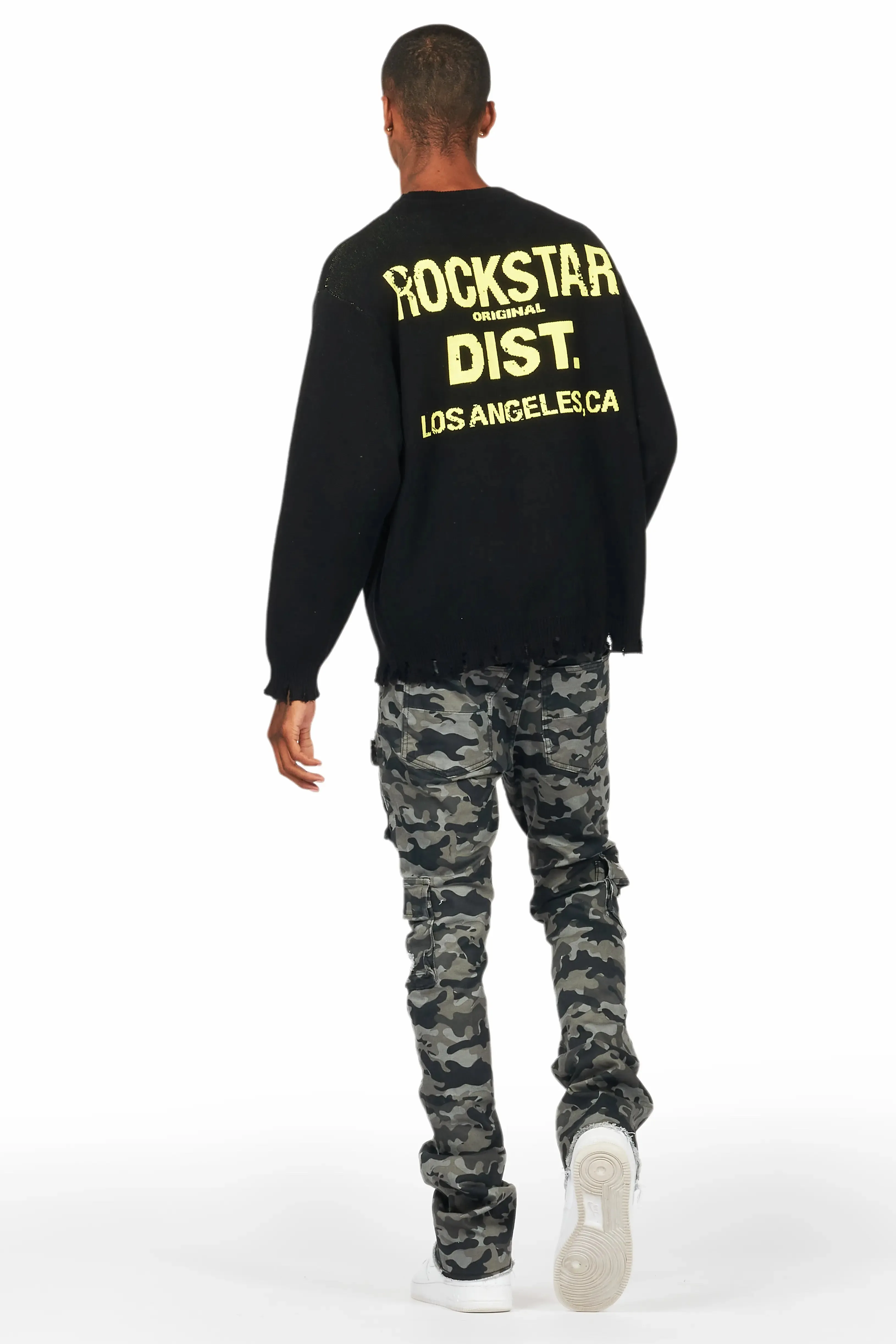Lake Black Knit Sweater sold by Rockstar Original product image thumbnail 4