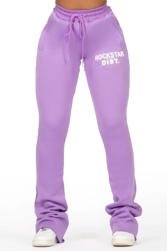 Juliana Purple Super Stacked Track Pant sold by Rockstar Original