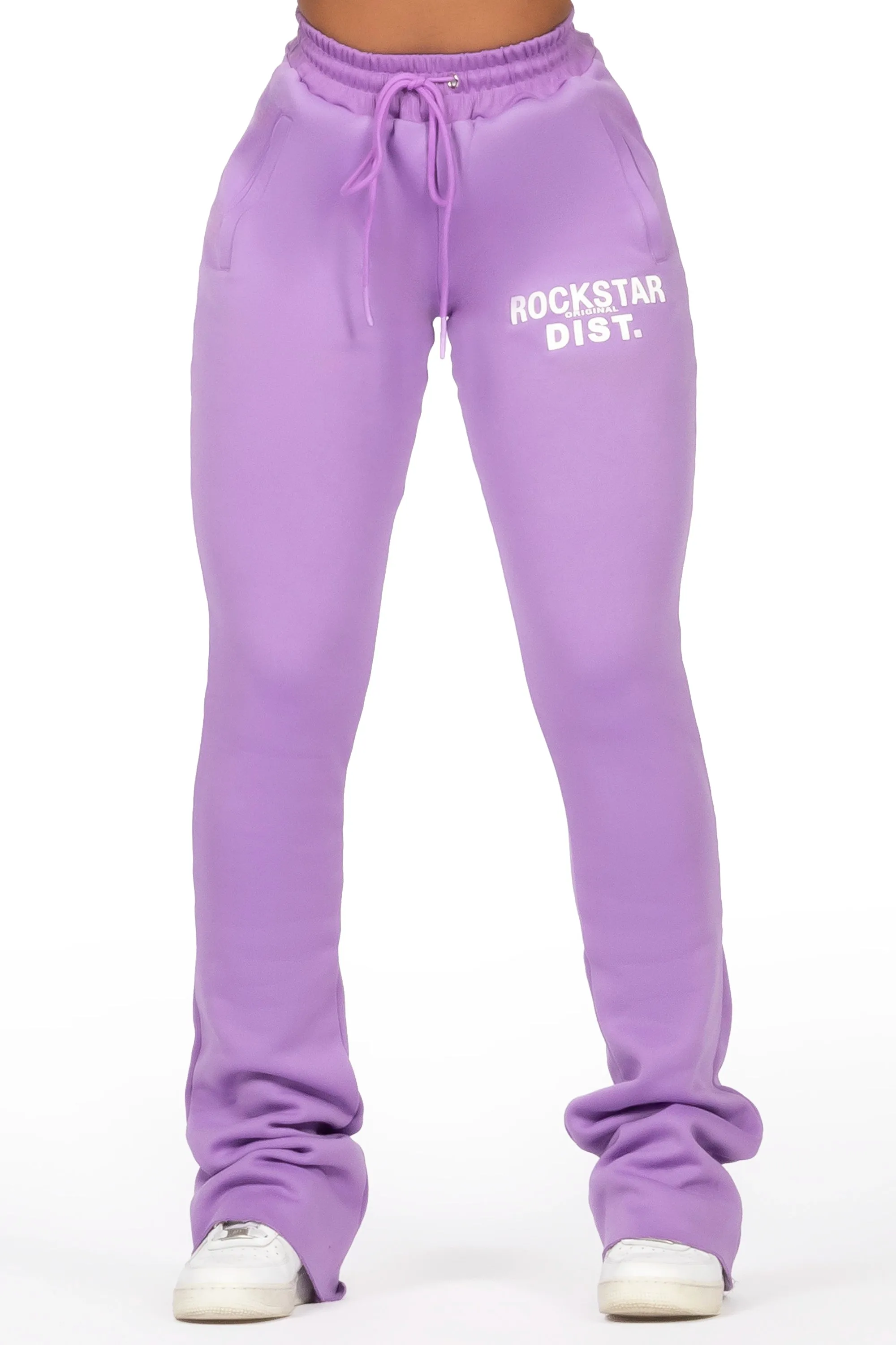 Juliana Purple Super Stacked Track Pant sold by Rockstar Original