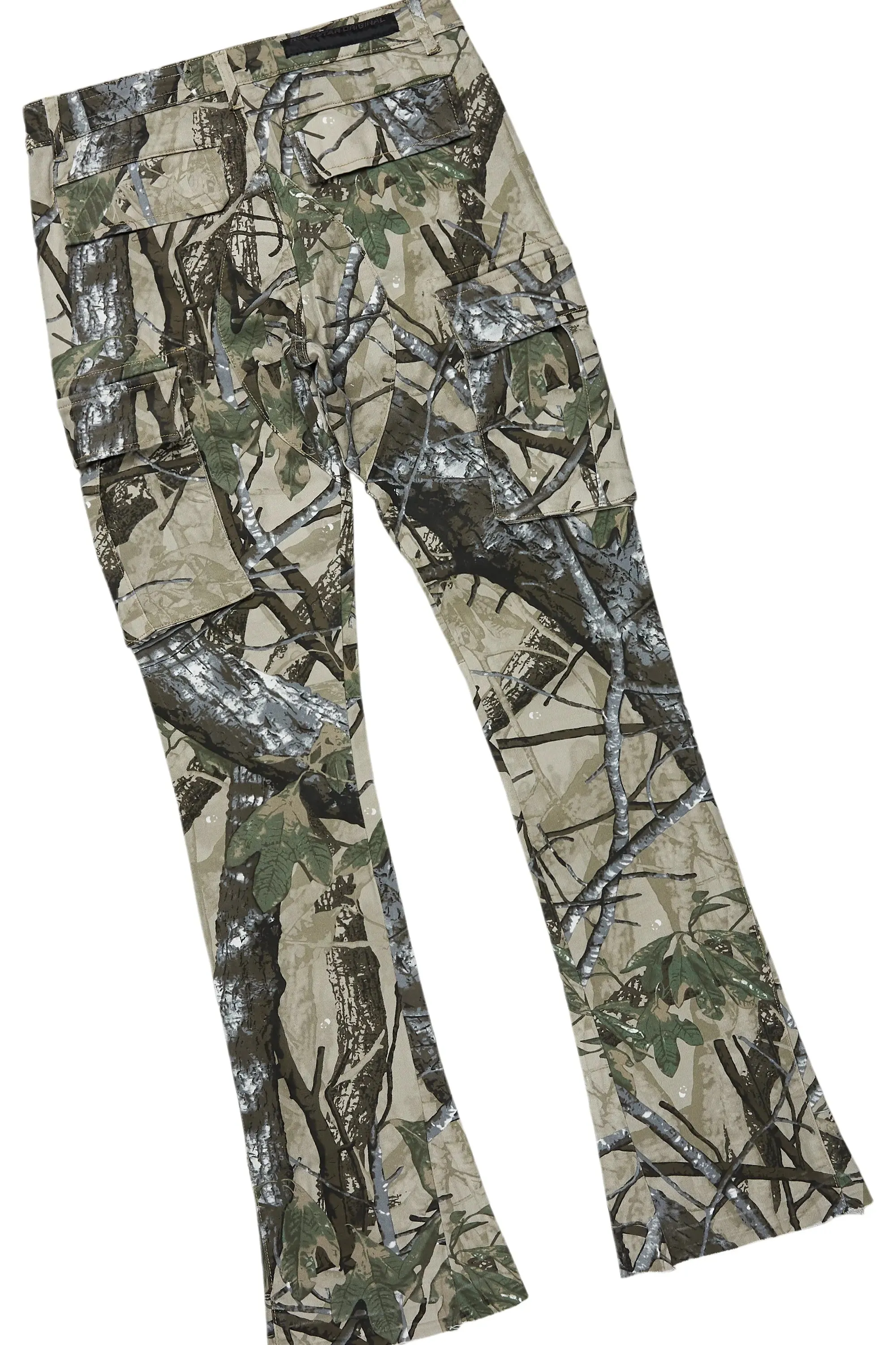 Tarl Beige T-Shirt/Stacked Flare Jean Bundle sold by Rockstar Original product image thumbnail 4