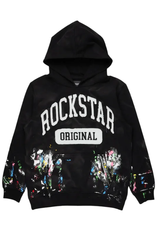 Karlo Black Graphic Painter Hoodie sold by Rockstar Original