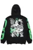 Grill Black/Green Graphic Hoodie sold by Rockstar Original
