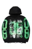 Grill Black/Green Graphic Hoodie sold by Rockstar Original