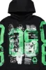 Grill Black/Green Graphic Hoodie sold by Rockstar Original