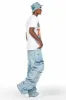 Kuiper Light Blue Baggy Fit Jean sold by Rockstar Original