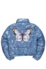 Cecilia Blue Puffer Jacket sold by Rockstar Original