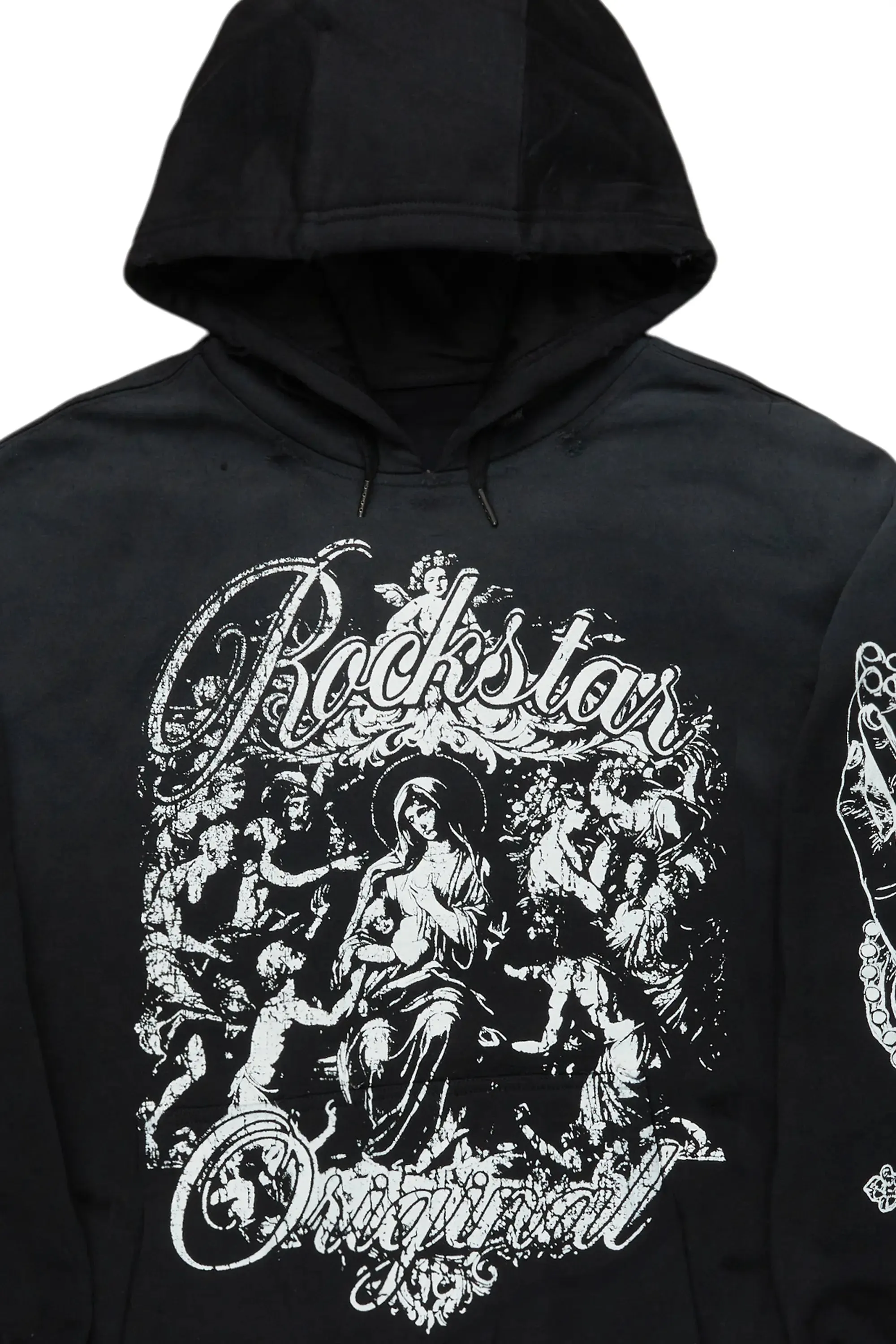 Vamp Black Graphic Hoodie sold by Rockstar Original product image thumbnail 2