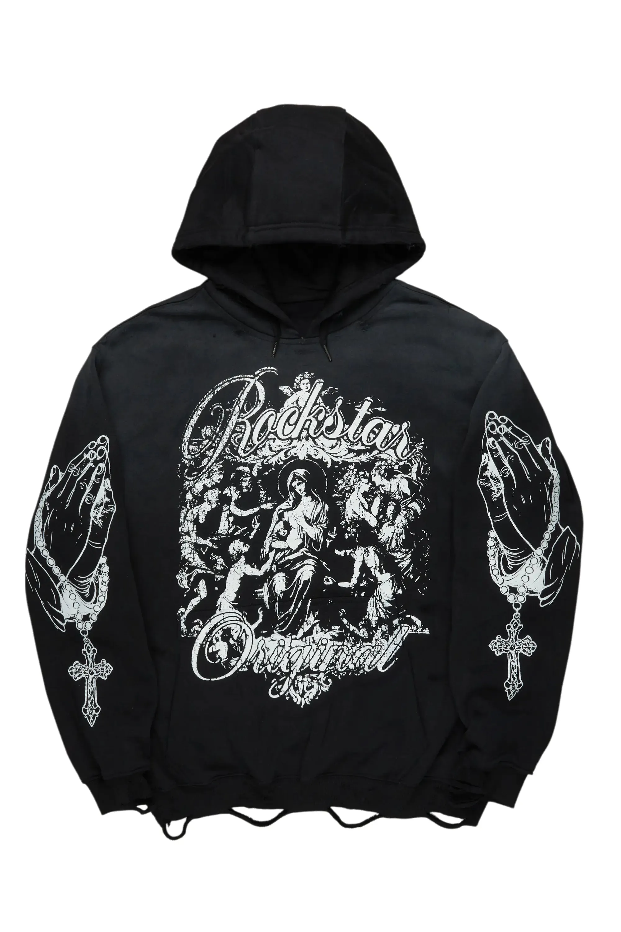 Vamp Black Graphic Hoodie sold by Rockstar Original