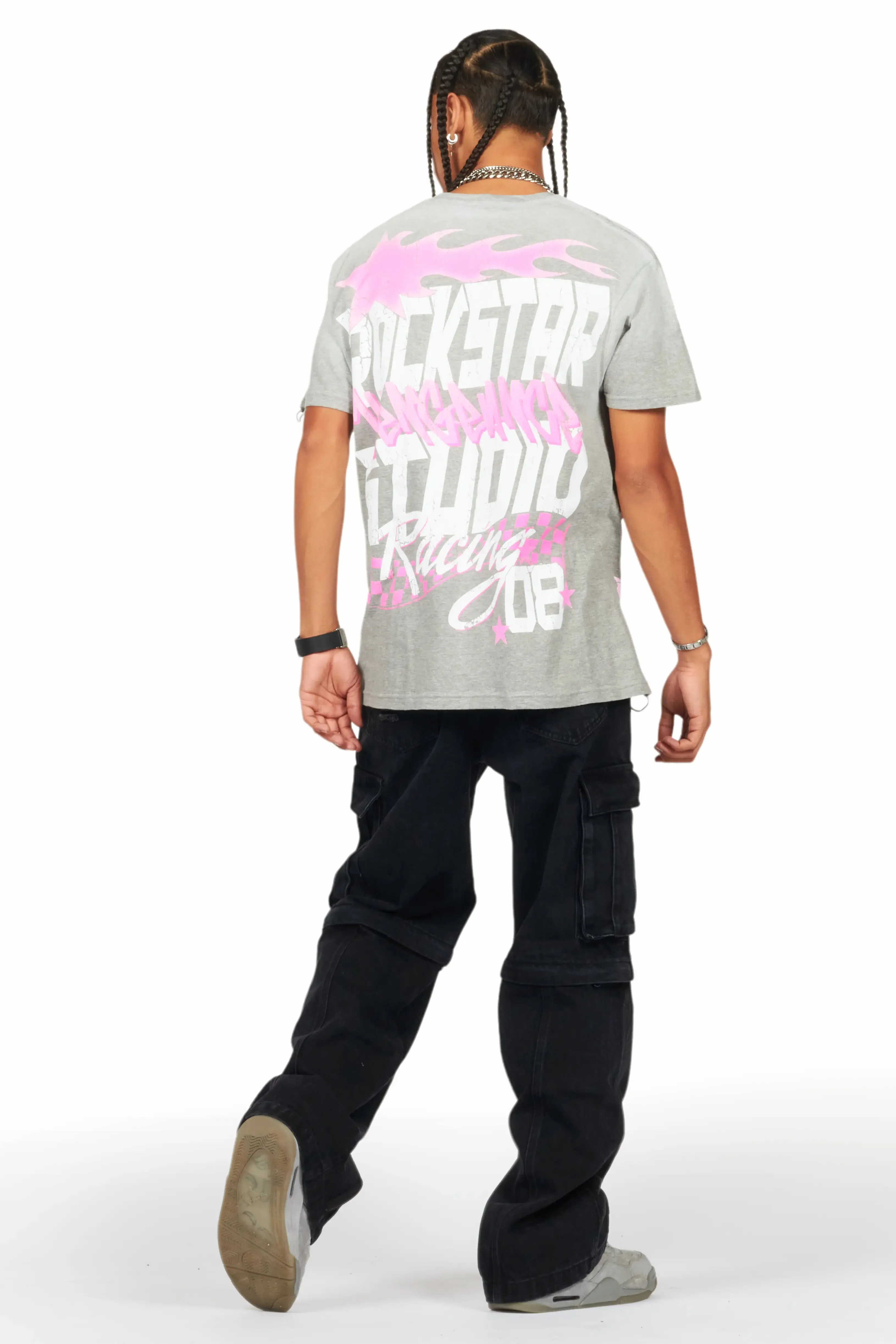 Rupert Black Baggy Fit Zip Off Jean sold by Rockstar Original product image thumbnail 4