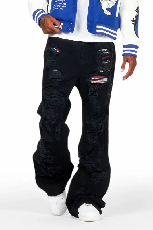 Mical Black Baggy Fit Jean sold by Rockstar Original