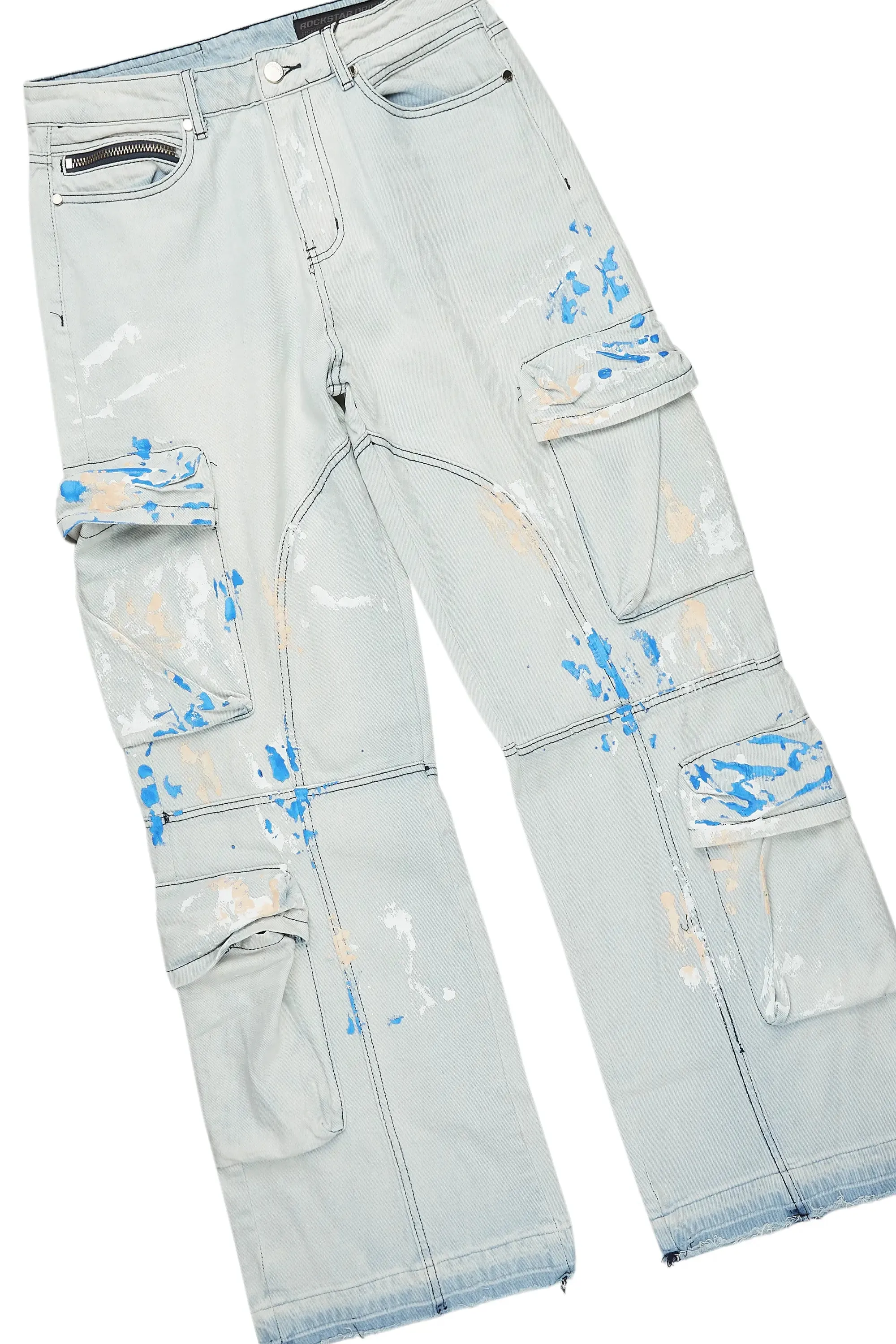 Burial Royal Long Sleeve T-Shirt/Baggy Cargo Jean Bundle sold by Rockstar Original product image thumbnail 4