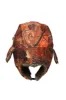 Saburo Orange Tree Camo Faux Fur Trapper Hat sold by Rockstar Original