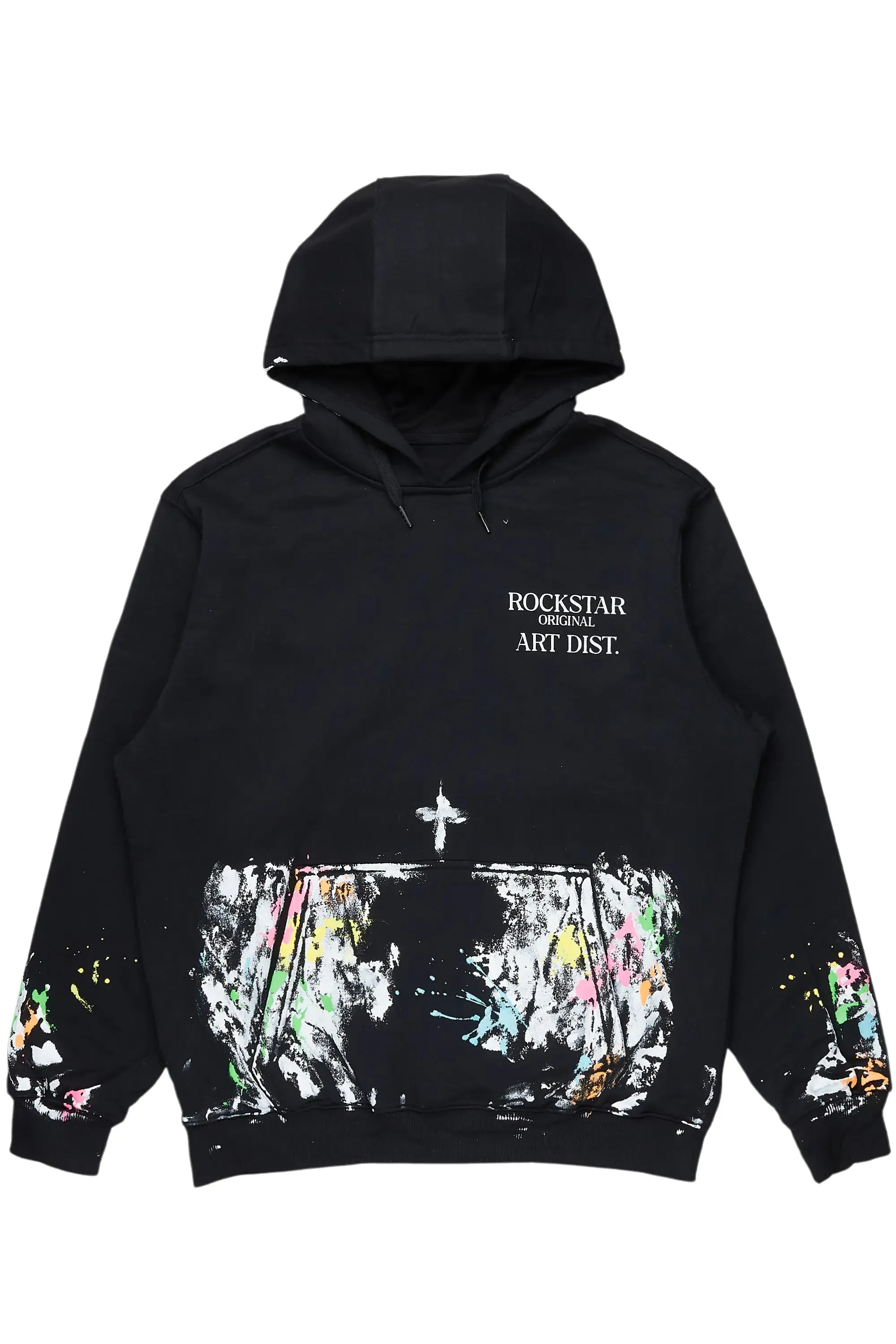 Filip Black/Multi Graphic Hoodie sold by Rockstar Original