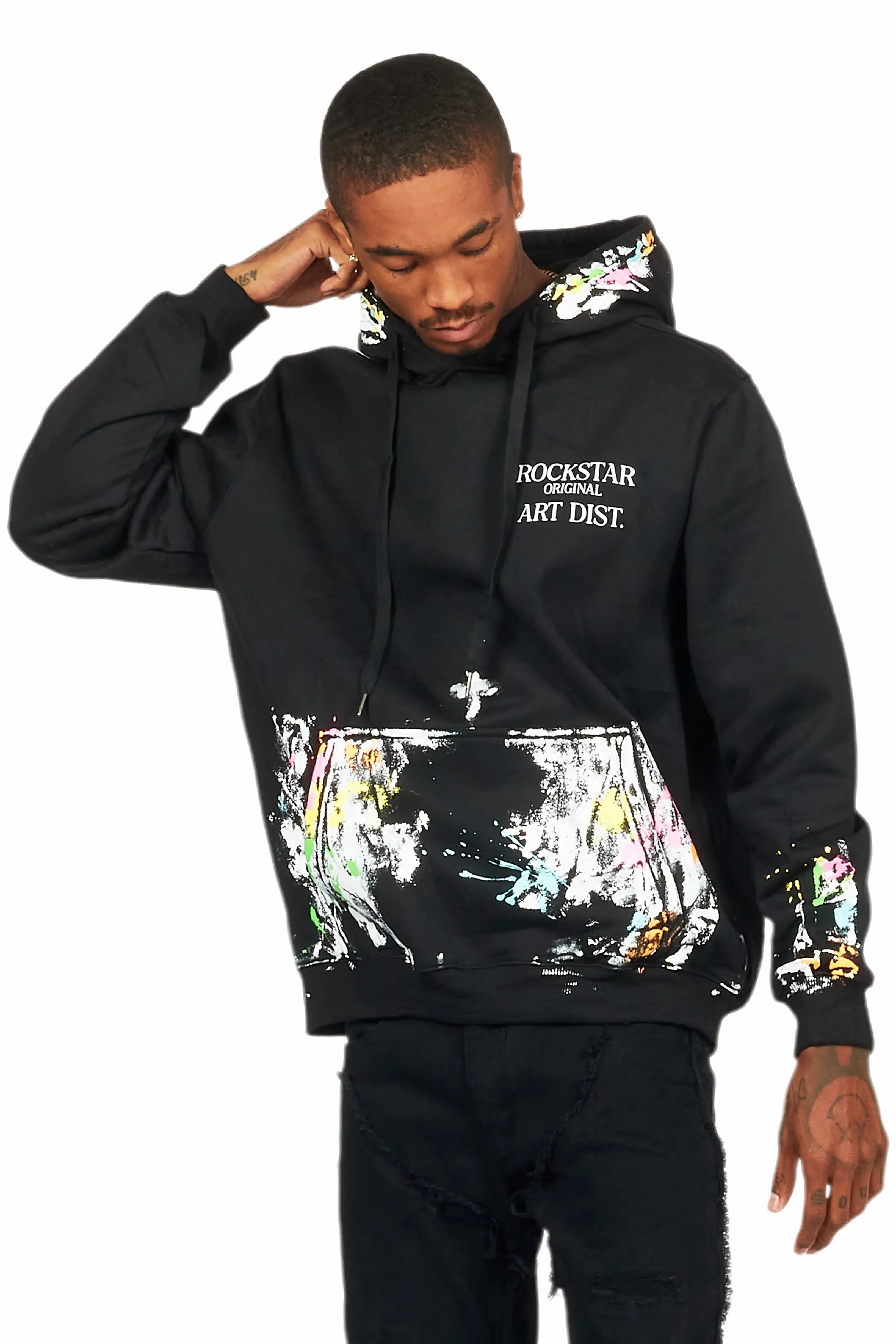 Filip Black/Multi Graphic Hoodie sold by Rockstar Original product image thumbnail 3