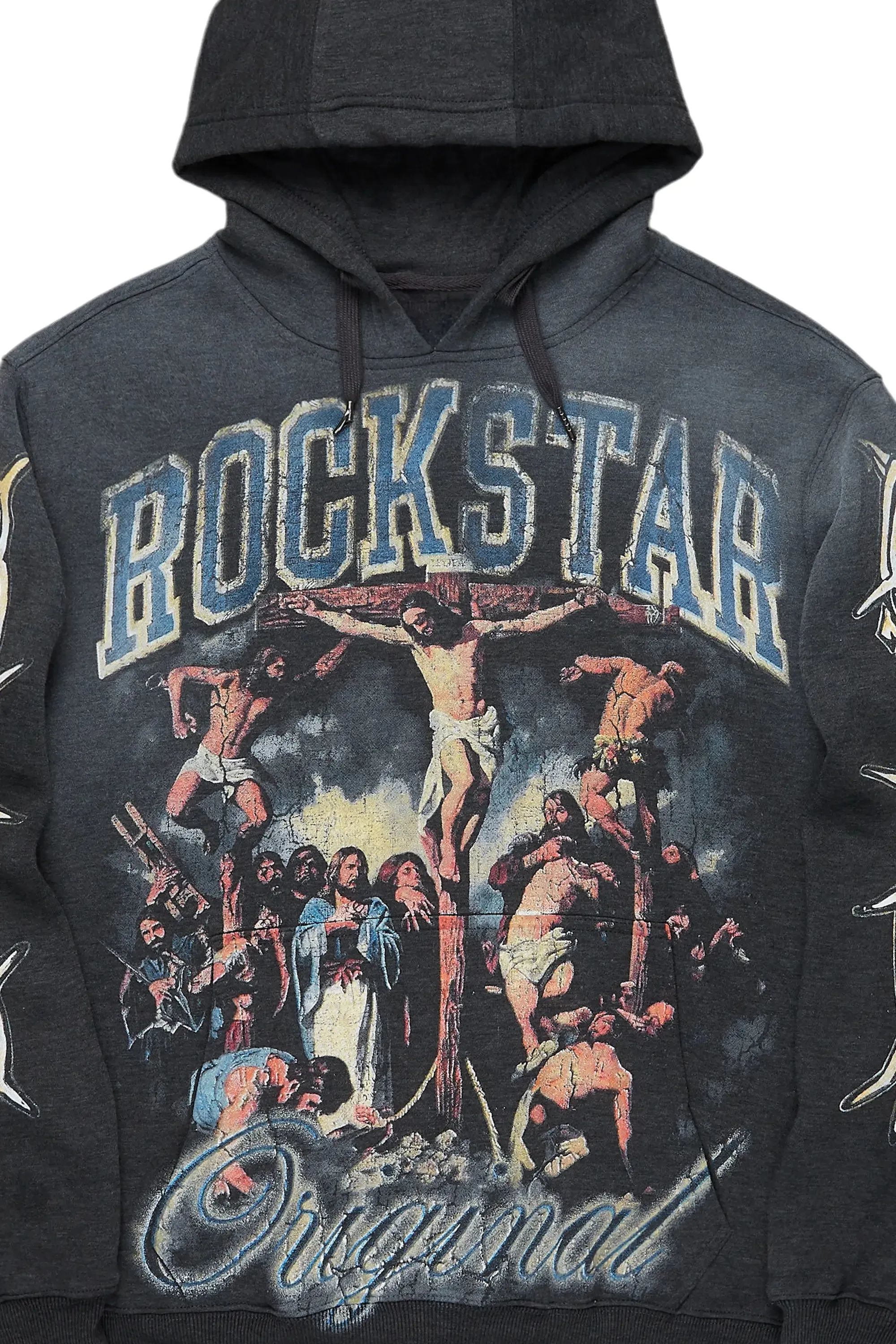 Zairea Charcoal Oversized Hoodie sold by Rockstar Original product image thumbnail 2