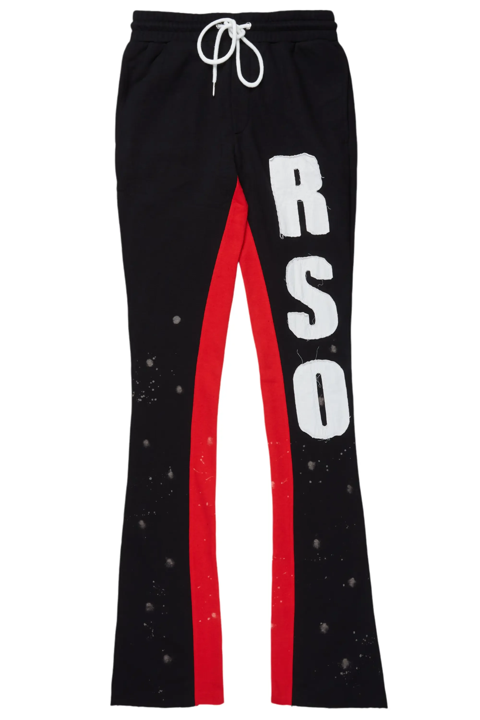 Brandi Black Stacked Track Pant sold by Rockstar Original