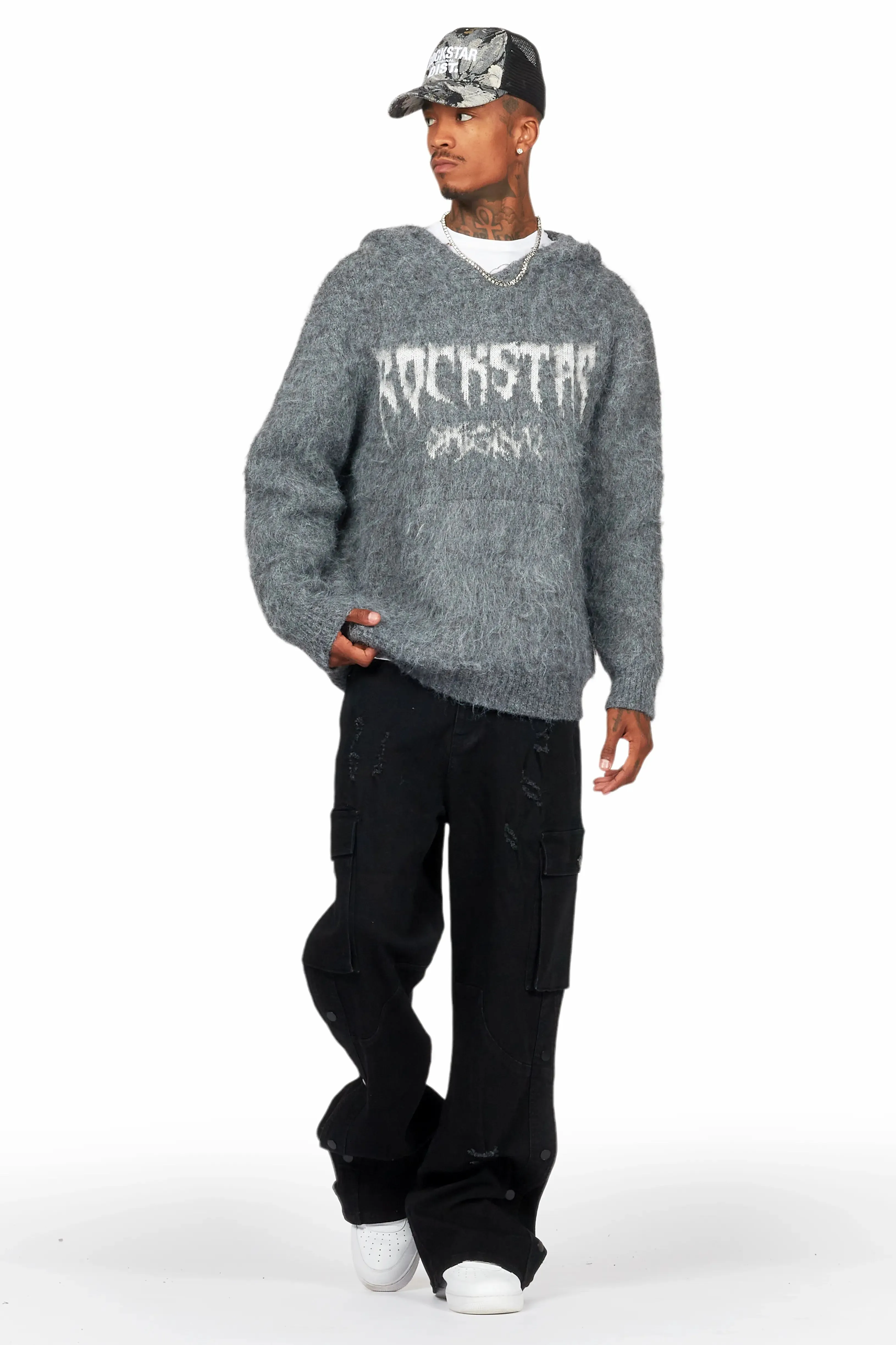 Kuiper Black Baggy Fit Jean sold by Rockstar Original product image thumbnail 3