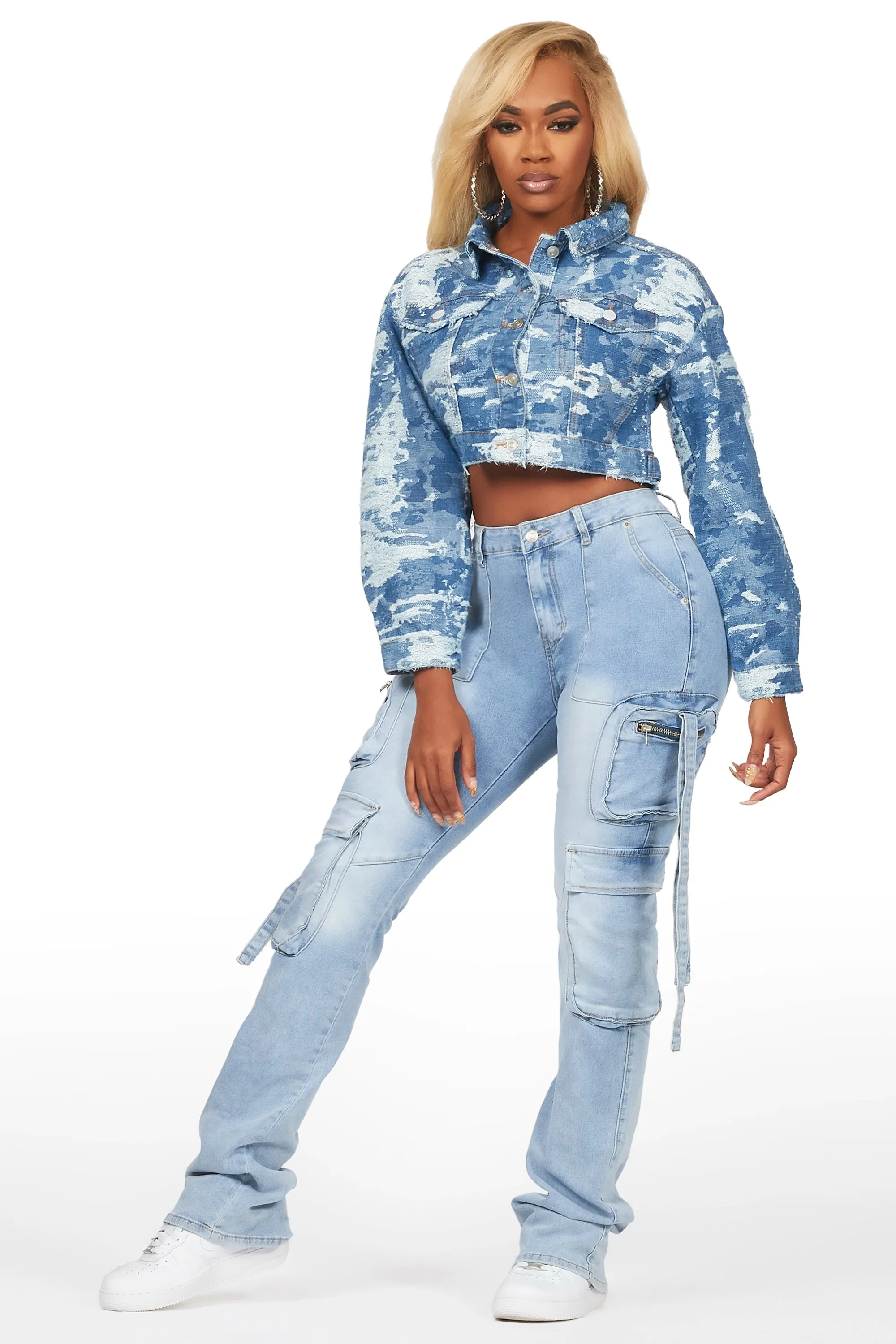 Artasia Med. Wash Denim Jacket sold by Rockstar Original product image thumbnail 5
