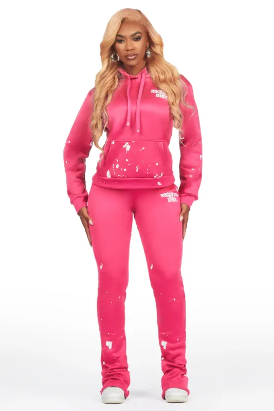 Hadley Hot Pink Super Stacked Trackset sold by Rockstar Original