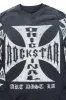 Udell Black Long Sleeve Graphic T-Shirt sold by Rockstar Original