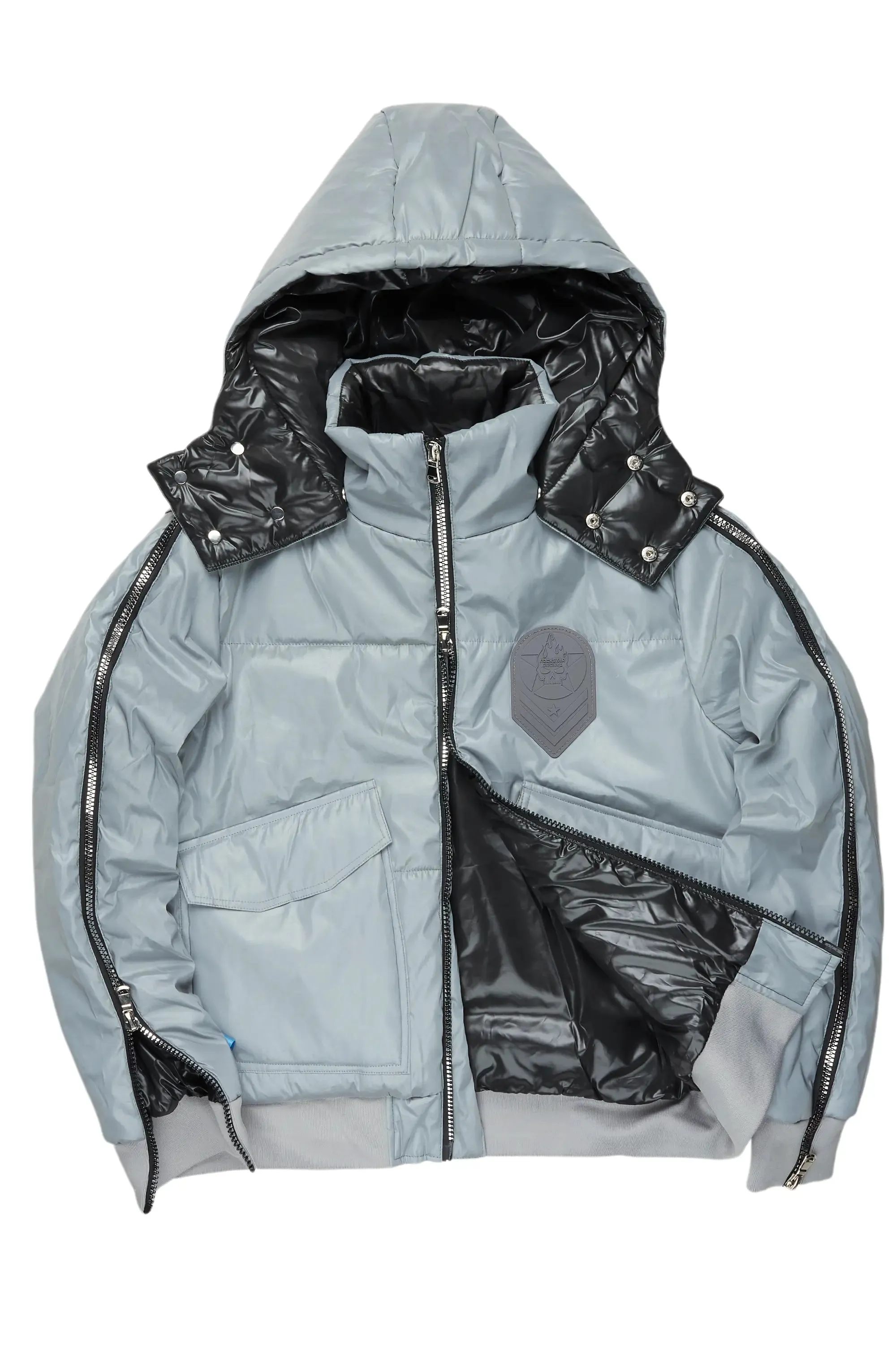 Chin Reflective Puffer Jacket sold by Rockstar Original product image thumbnail 2