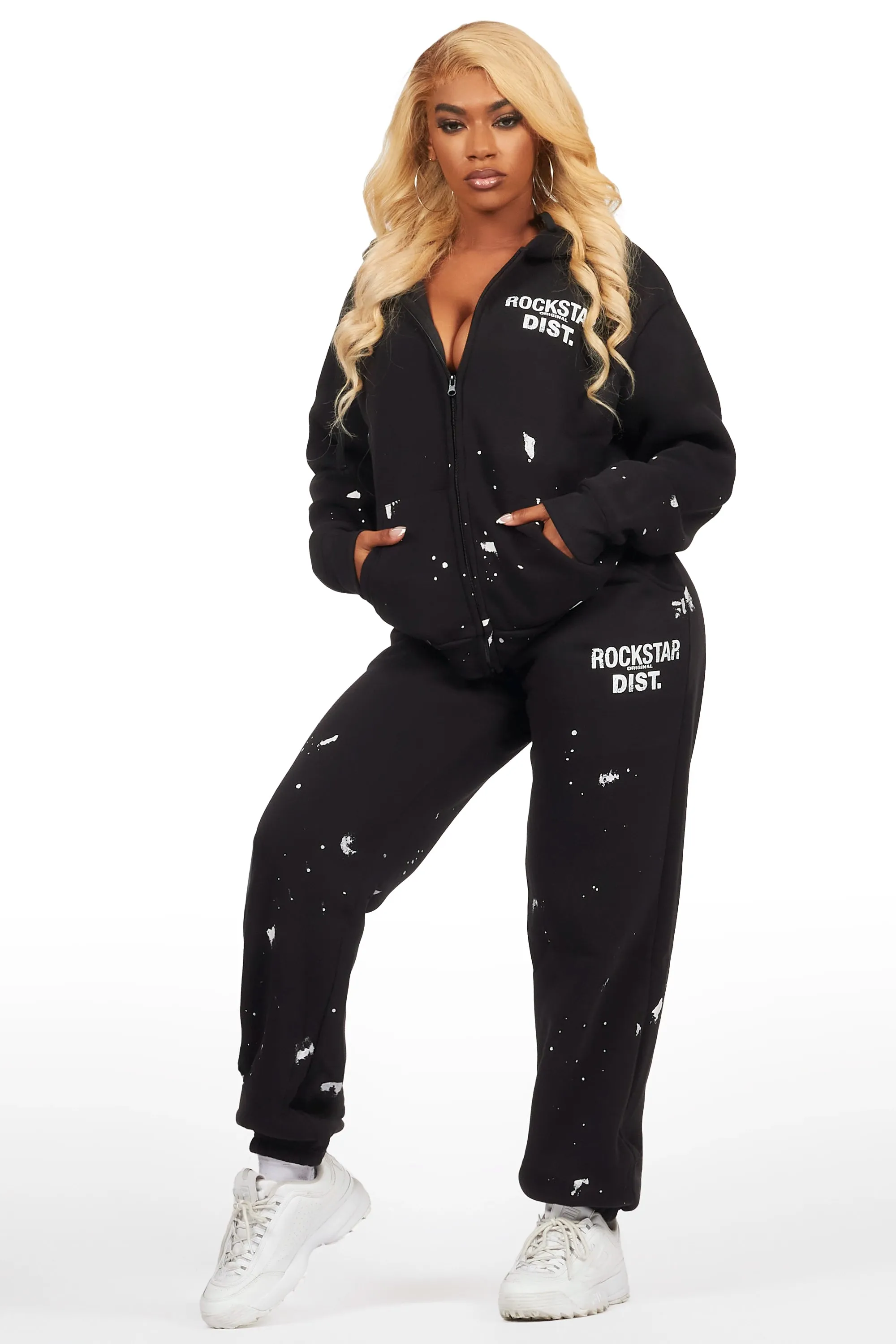 Mycal 2.0 Black Oversized Trackset sold by Rockstar Original