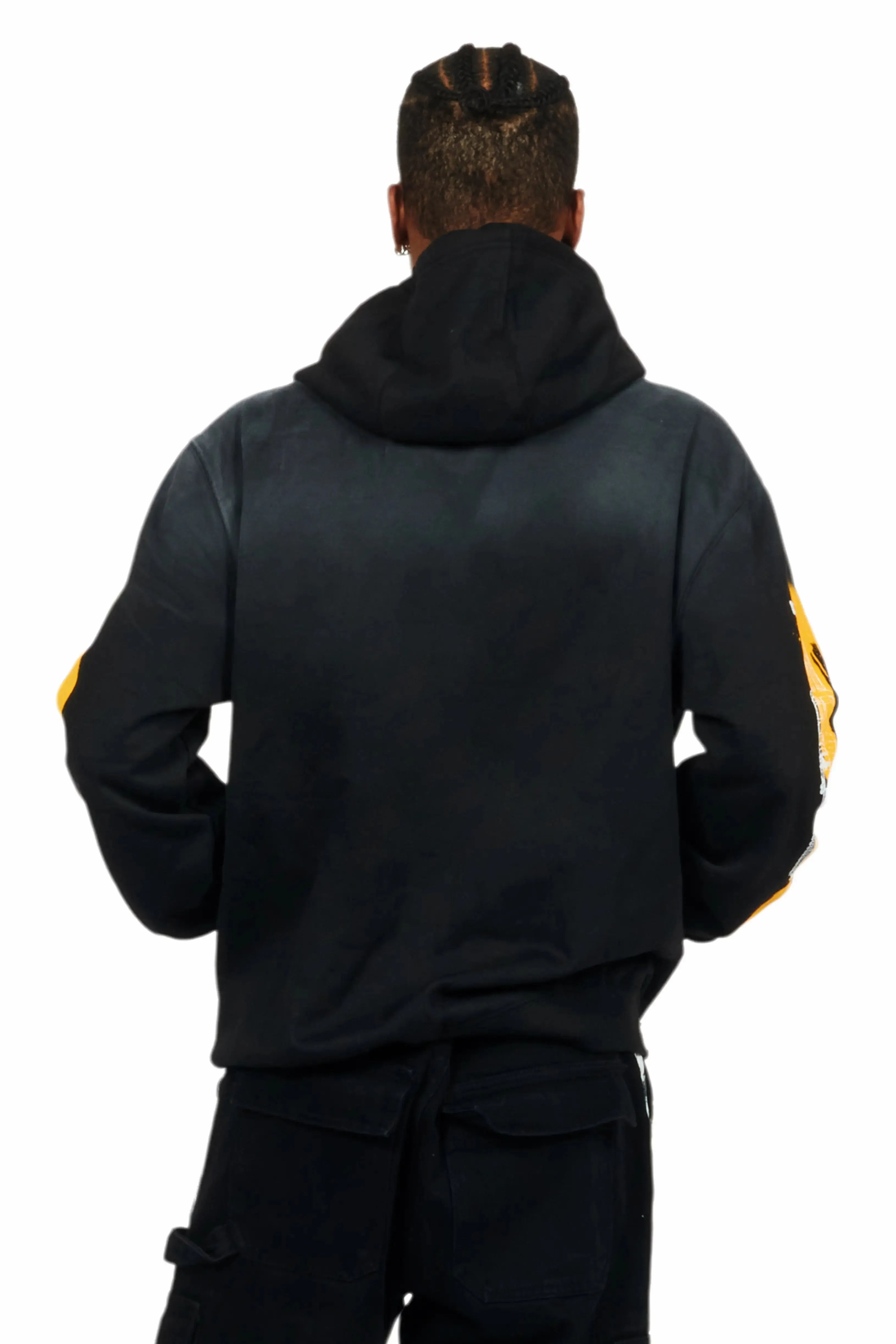 Nesta Black Graphic Hoodie sold by Rockstar Original product image thumbnail 4