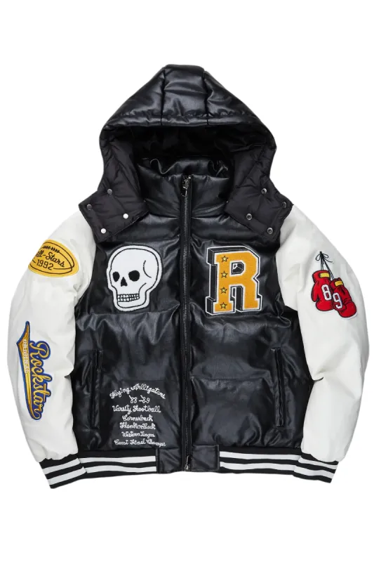 Shaniqua Black Oversized Puffer Jacket sold by Rockstar Original