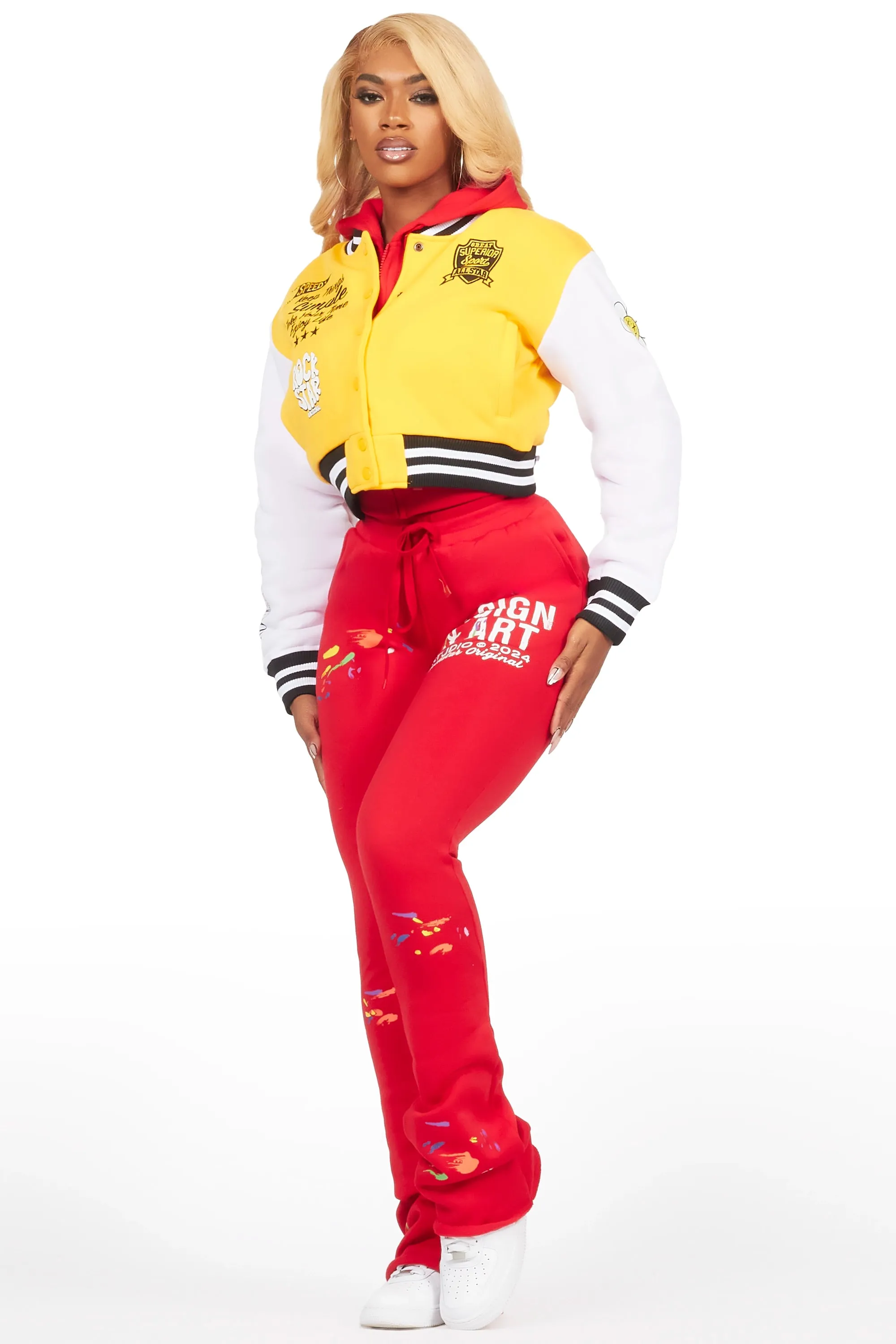 Krizia Gold Varsity Jacket sold by Rockstar Original product image thumbnail 5