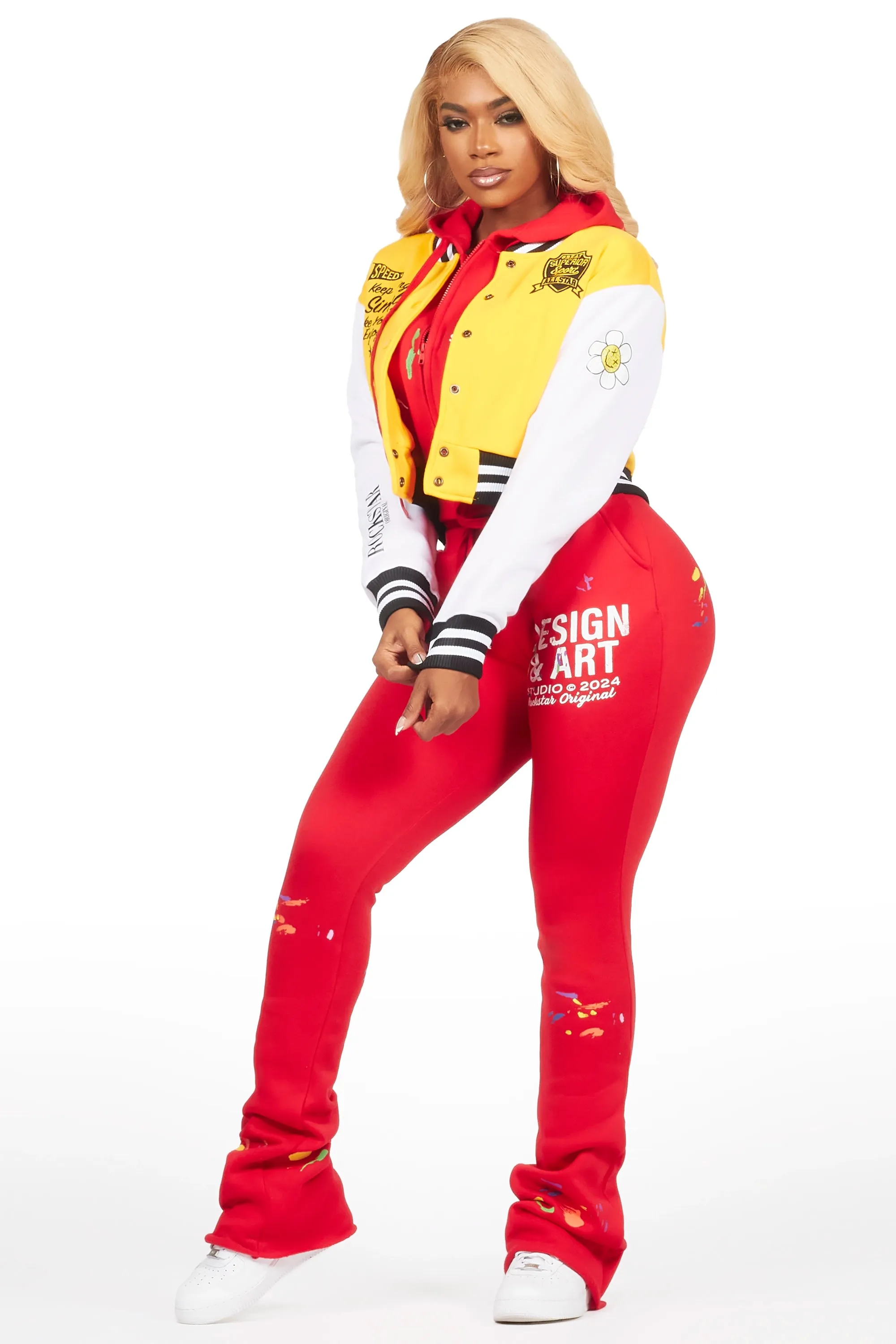 Krizia Gold Varsity Jacket sold by Rockstar Original product image thumbnail 2