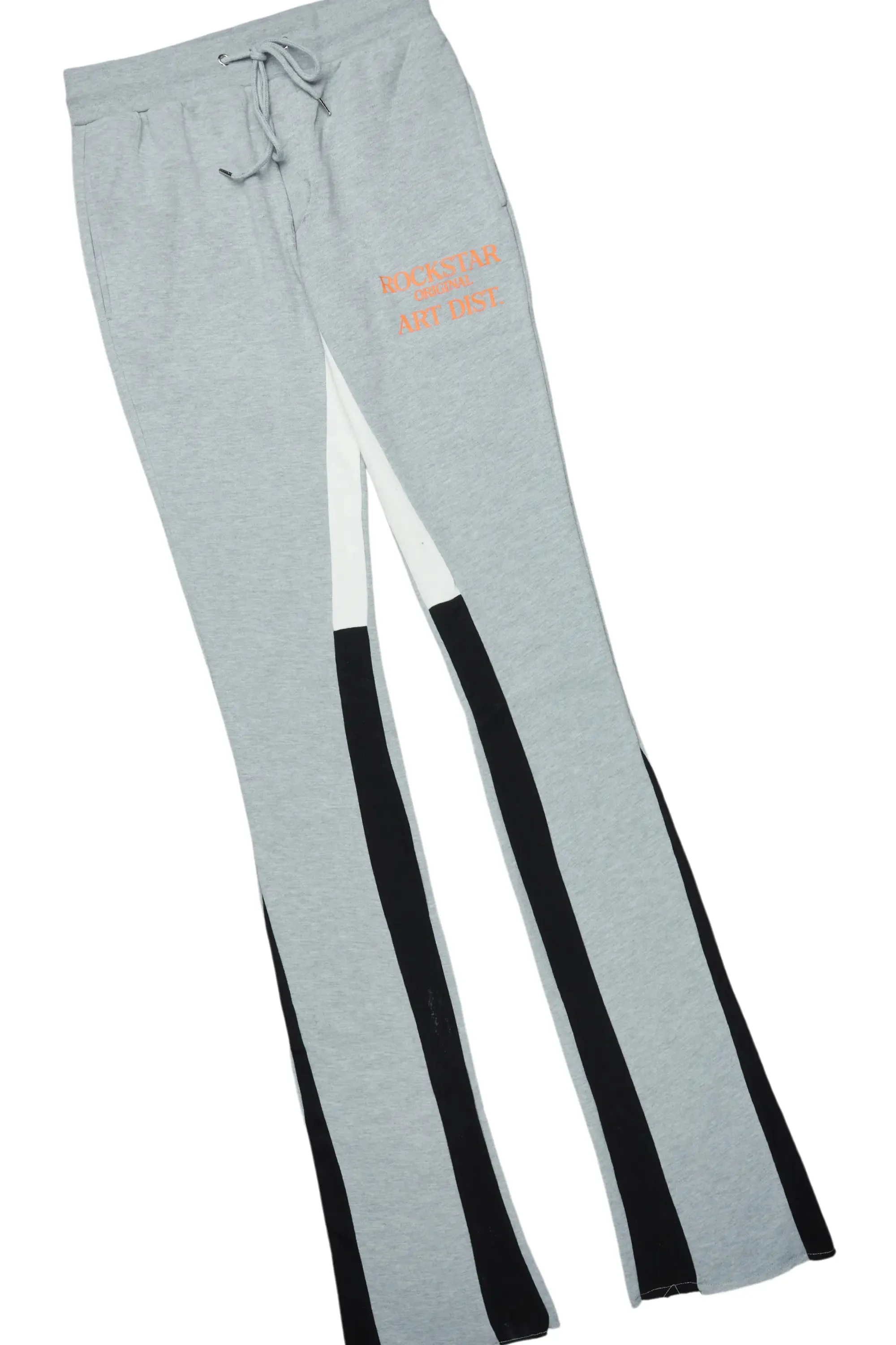 Briggs Heather Grey Hoodie/Super Stacked Flare Track Set sold by Rockstar Original product image thumbnail 3