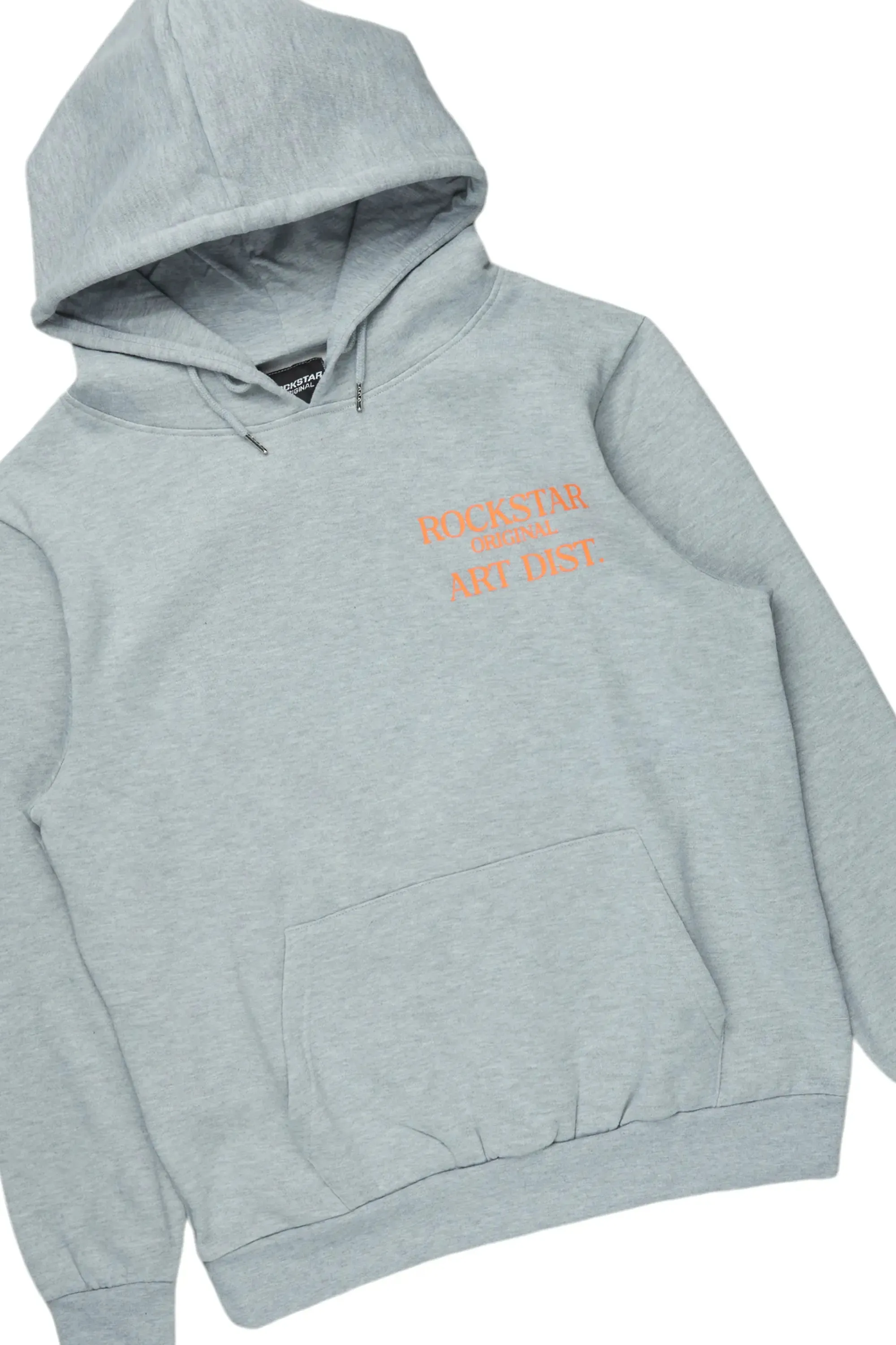 Briggs Heather Grey Hoodie/Super Stacked Flare Track Set sold by Rockstar Original product image thumbnail 2