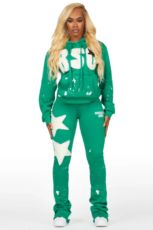 Kymesha Green Super Stacked Trackset sold by Rockstar Original