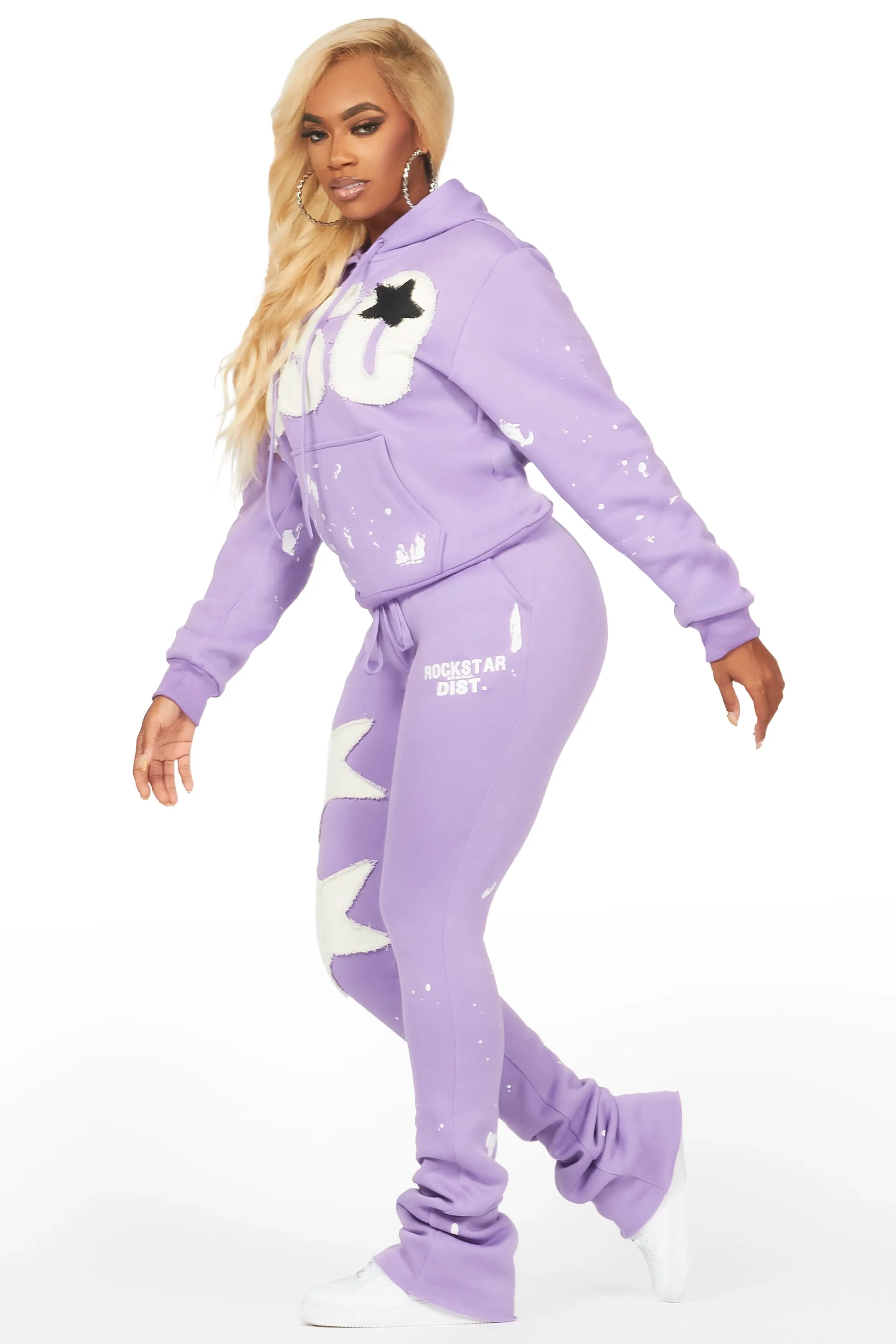 Kymesha Purple Super Stacked Trackset sold by Rockstar Original product image thumbnail 4
